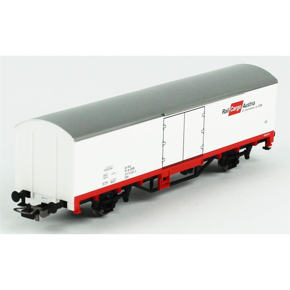 Piko PK98549B 1/87 Ölçek,  Kapalı Kasalı, Rail Cargo Austria,Model Tren Yük Vagonu