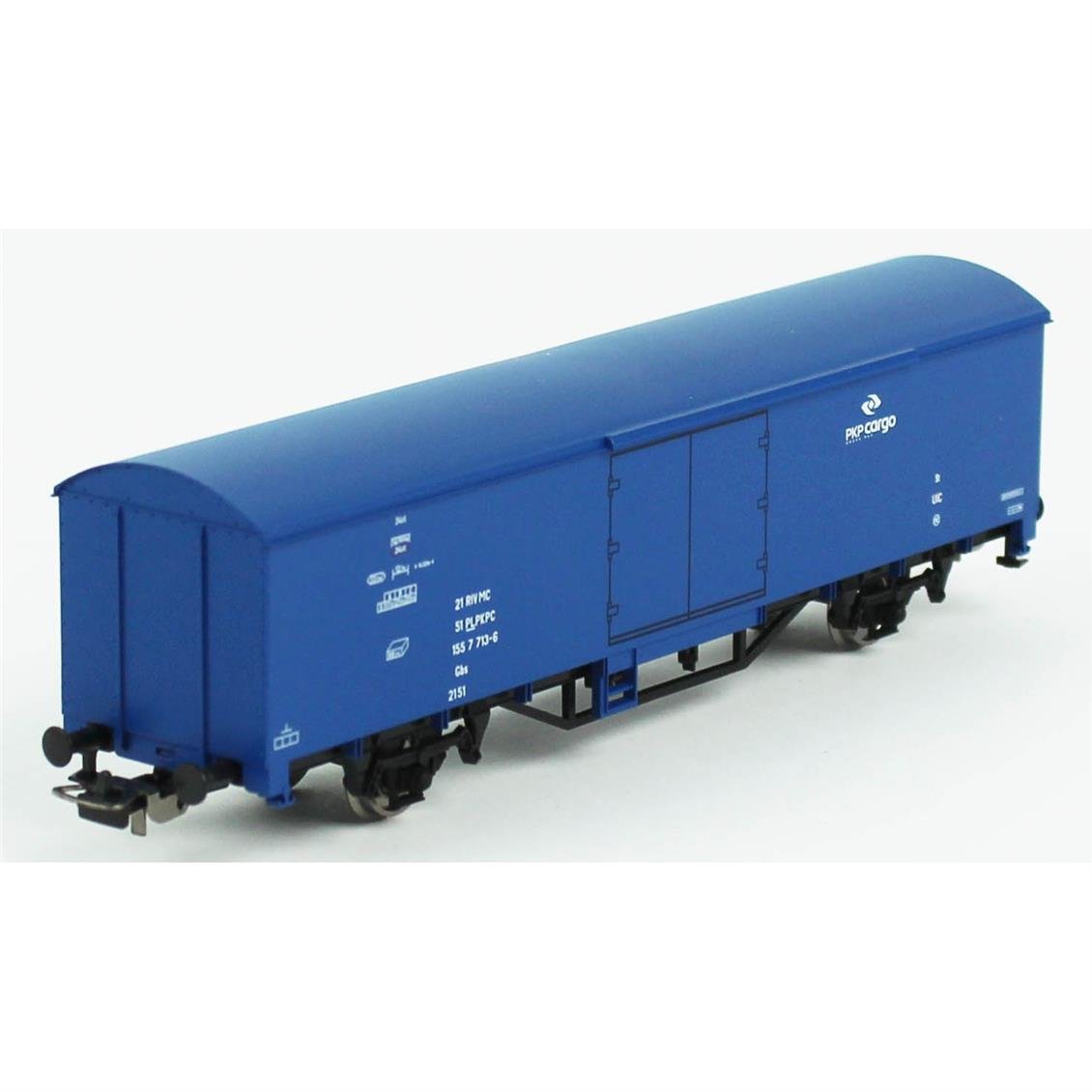 Piko PK98549C 1/87 Ölçek, Kapalı Kasalı, PKP Cargo, Model Tren Yük Vagonu