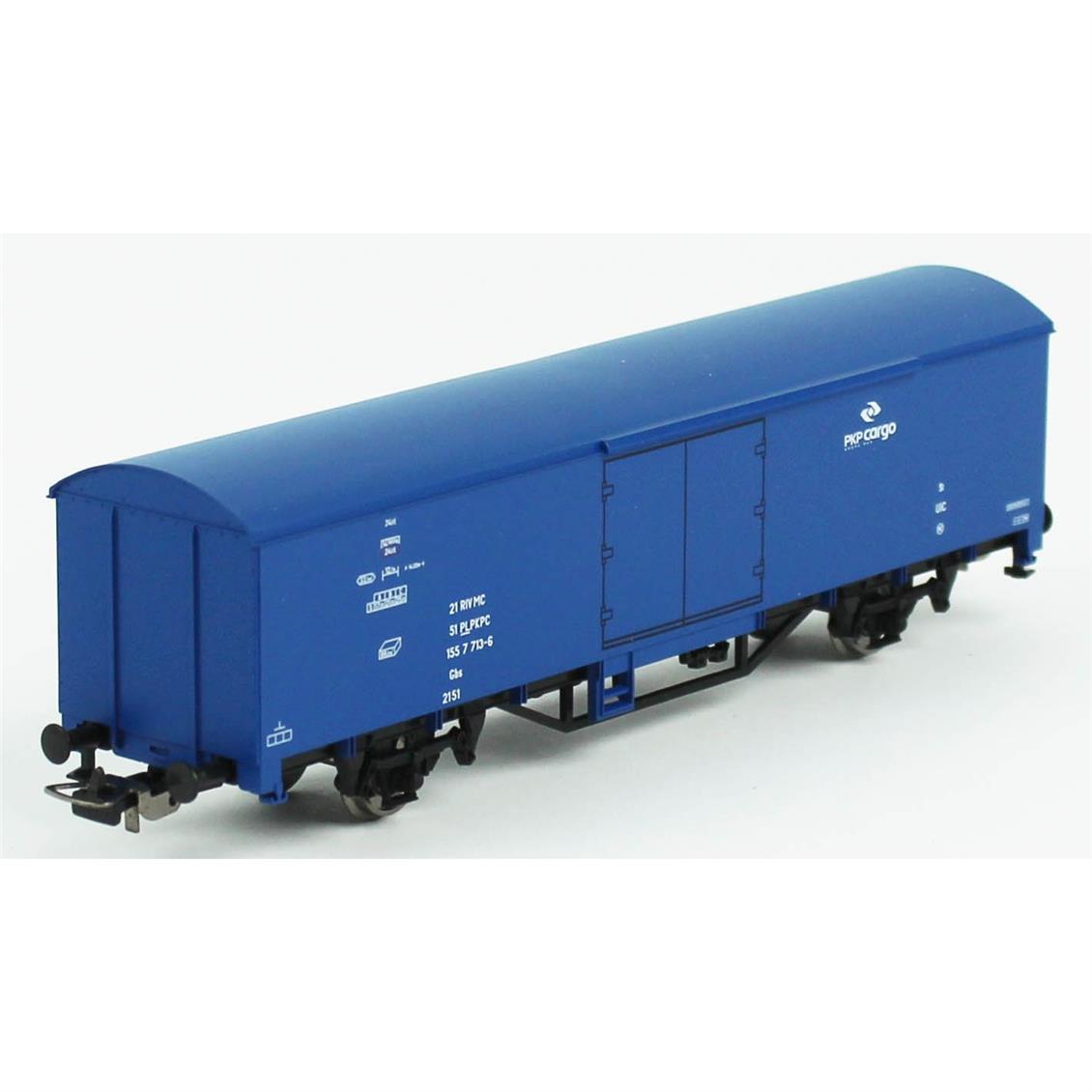 Piko PK98549C 1/87 Ölçek, Kapalı Kasalı, PKP Cargo, Model Tren Yük Vagonu