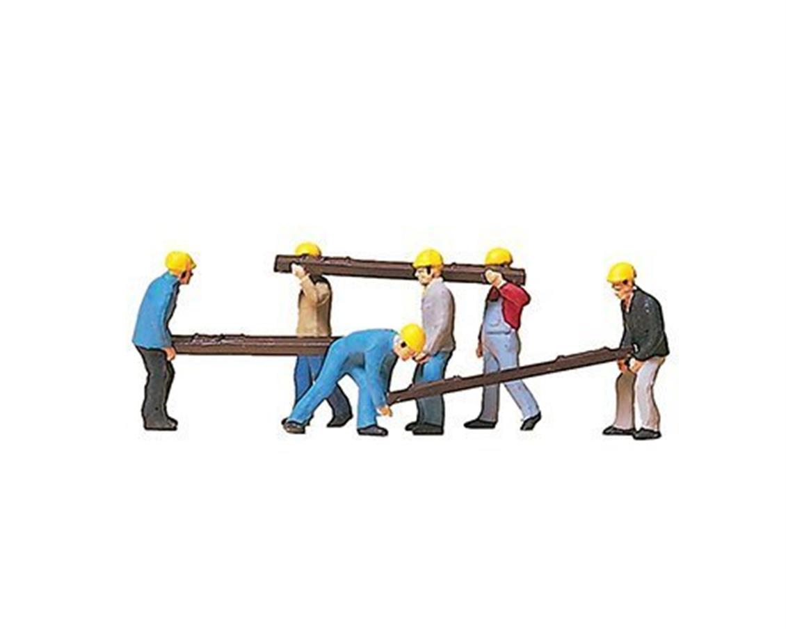Preiser 10034 1/87 Ölçek demiryolu işçileri Figürleri