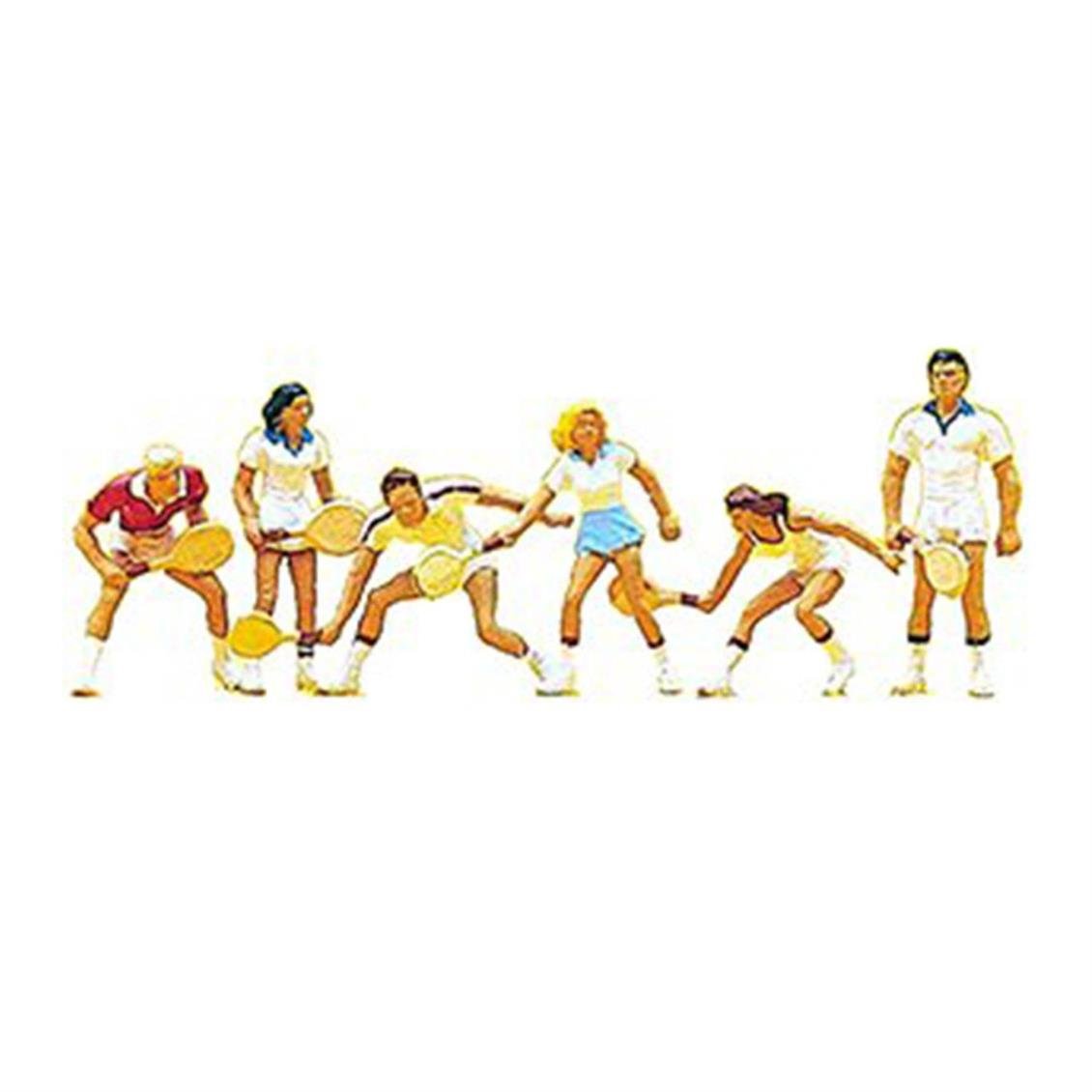 Preiser 10078 1/87 Ölçek tenisçiler Figürleri
