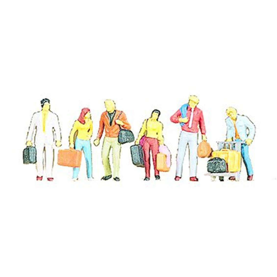 Preiser 10115 1/87 Ölçek yolcu figürleri Figürleri