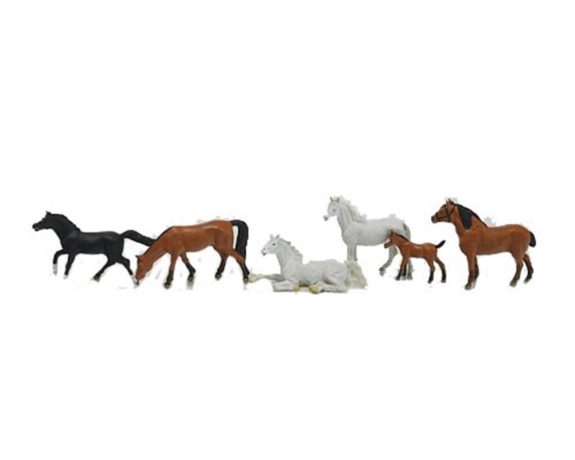 Preiser 10150 1/87 Ölçek pferde Figürleri
