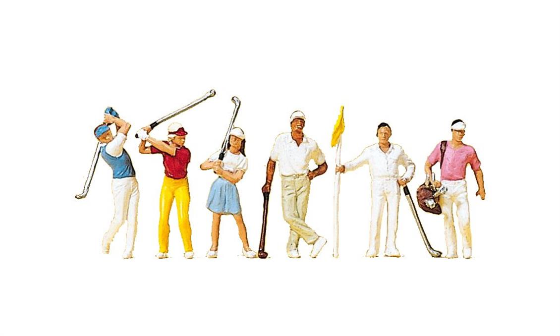Preiser 10231 1/87 Ölçek golfçüler Figürleri