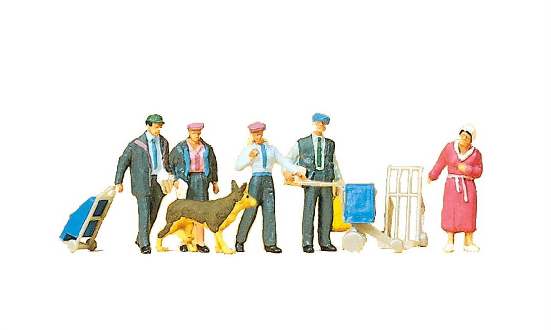 Preiser 10248 1/87 Ölçek bundespost 1990 Figürleri