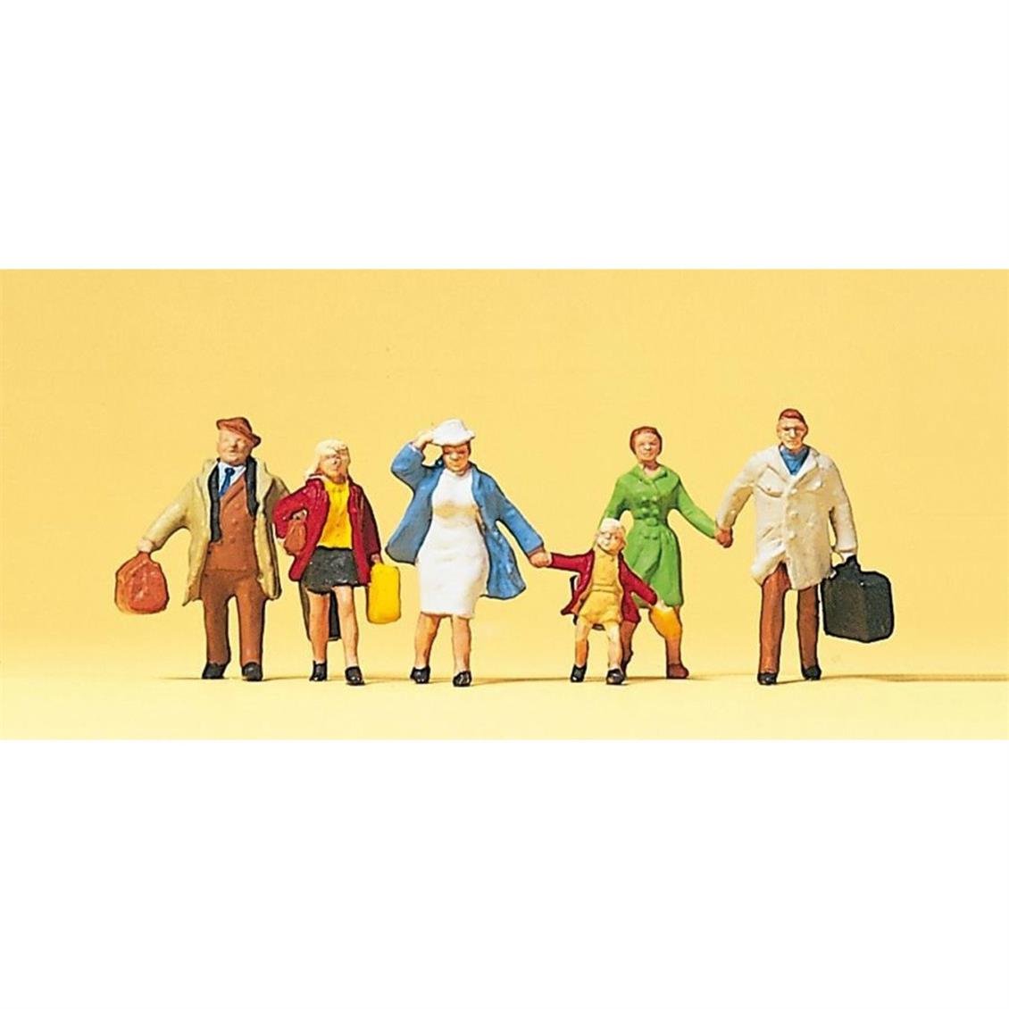 Preiser 10281 1/87 Ölçek familie krause verreist Figürleri