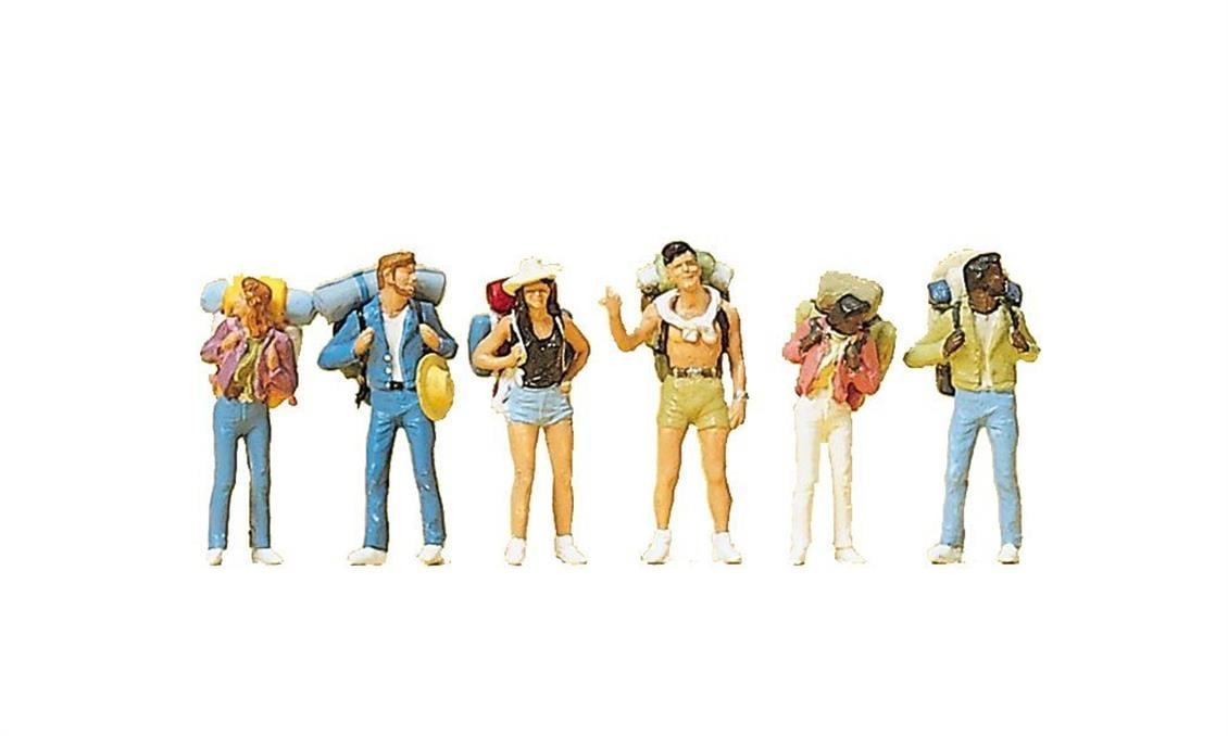 Preiser 10296 1/87 Ölçek trakingciler Figürleri