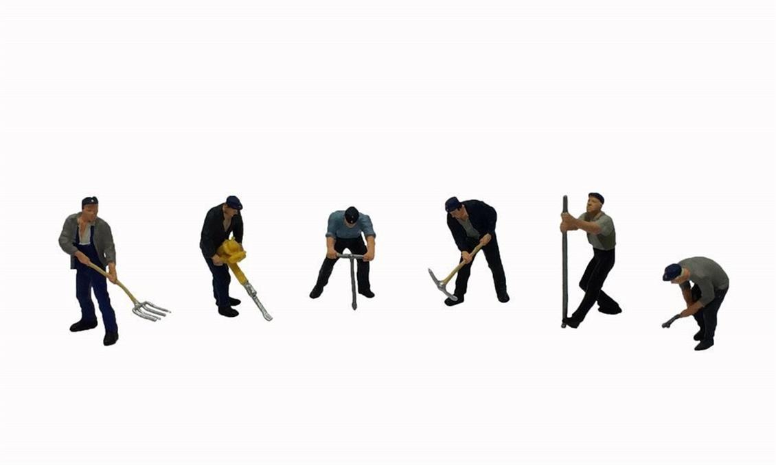 Preiser 10418 1/87 Ölçek yol işçileri Figürleri