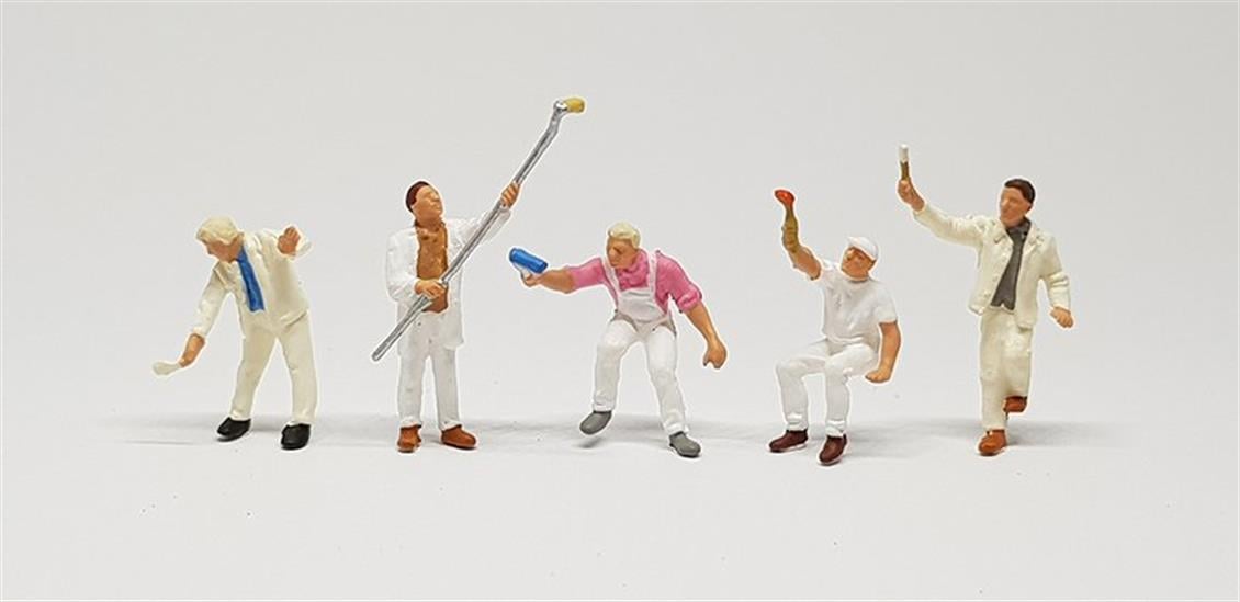 Preiser 10478 1/87 Ölçek boyacılar ve aksesuarları Figürleri