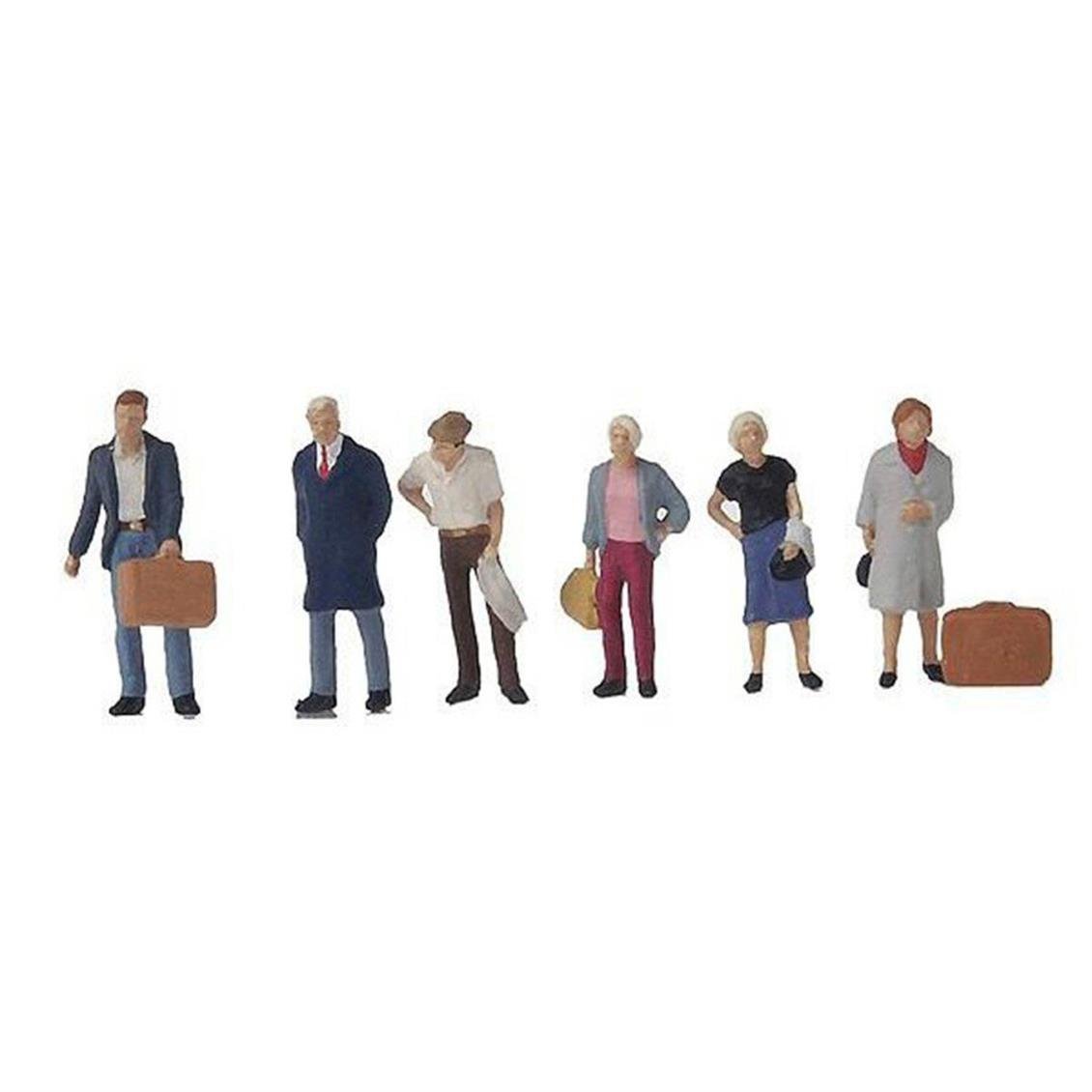 Preiser 10504 1/87 Ölçek standing passengers Figürleri
