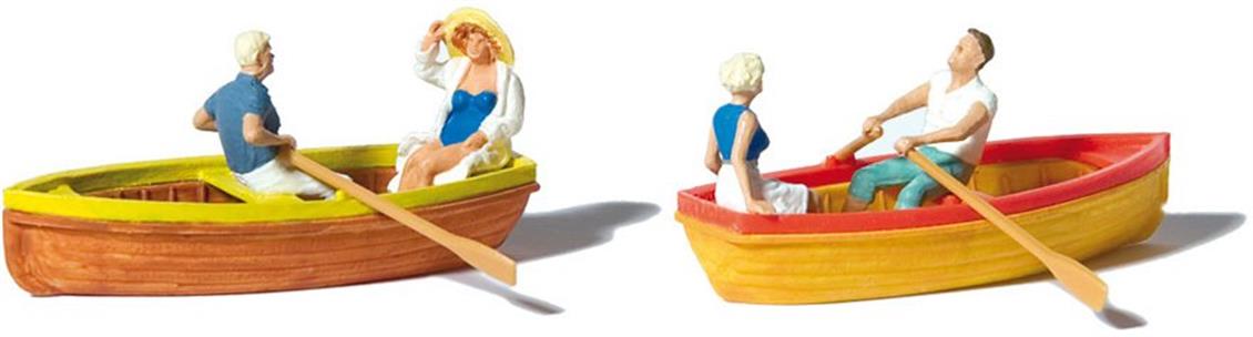 Preiser 10686 1/87 Ölçek beim rudern Figürleri