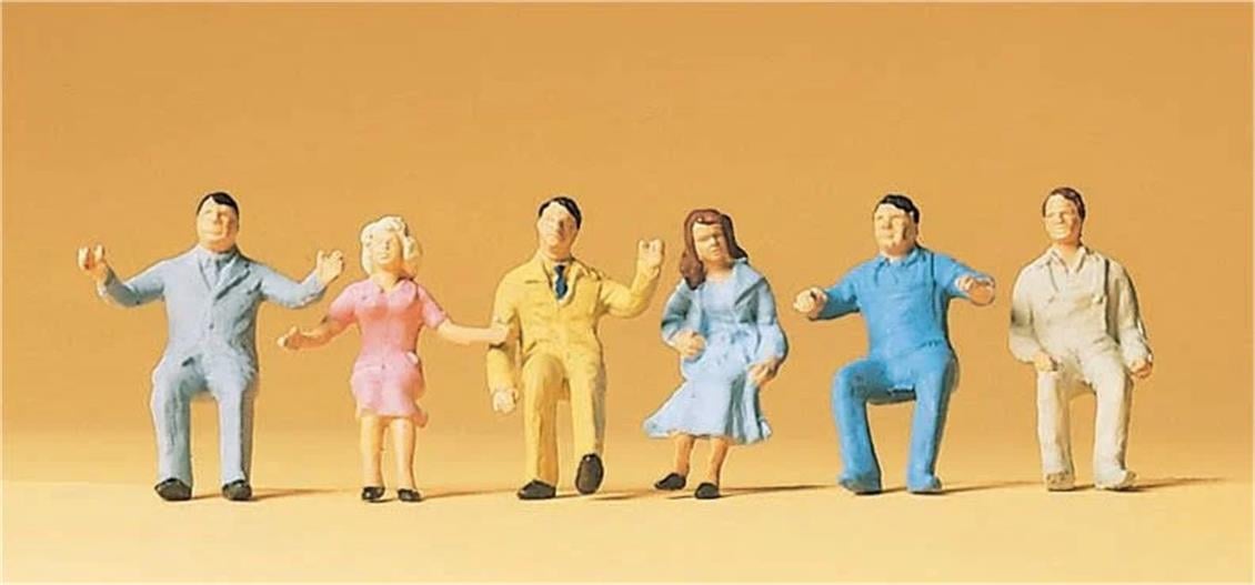 Preiser 14015 1/87 Ölçek Otomobil Sürücüsü Figürleri