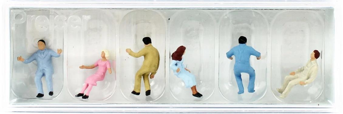 Preiser 14015 1/87 Ölçek Otomobil Sürücüsü Figürleri