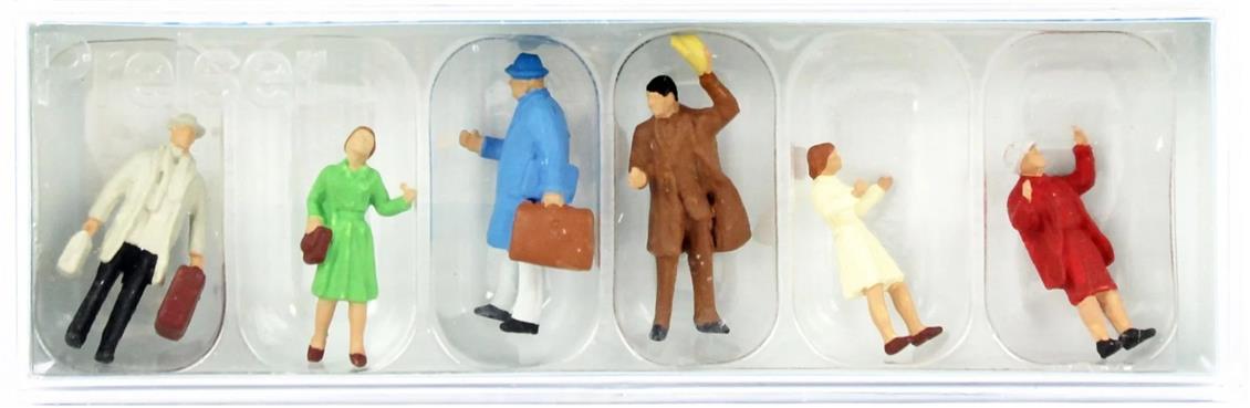 Preiser 14028 1/87 Ölçek Birbirini Tebrik Eden İnsan Figürleri