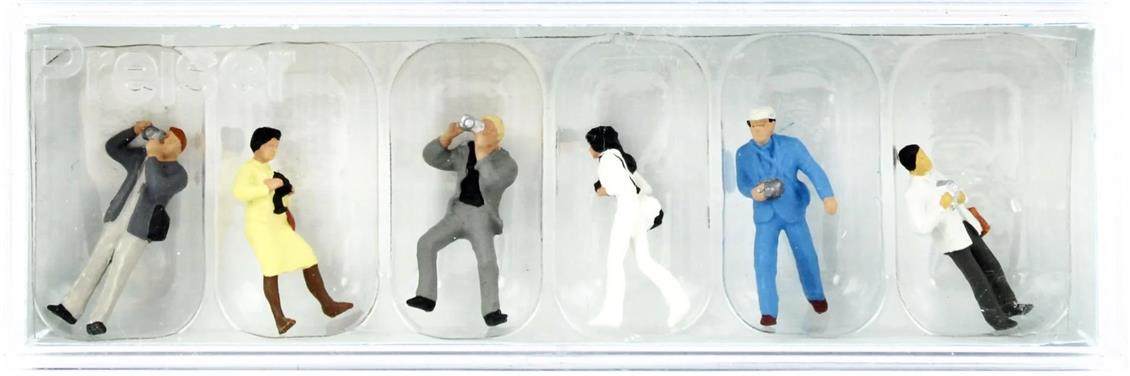 Preiser 14080 1/87 Ölçek Fotoğraf Çeken İnsan Figürleri