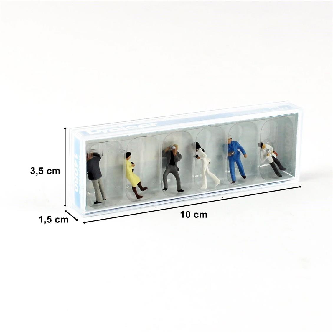 Preiser 14080 1/87 Ölçek Fotoğraf Çeken İnsan Figürleri