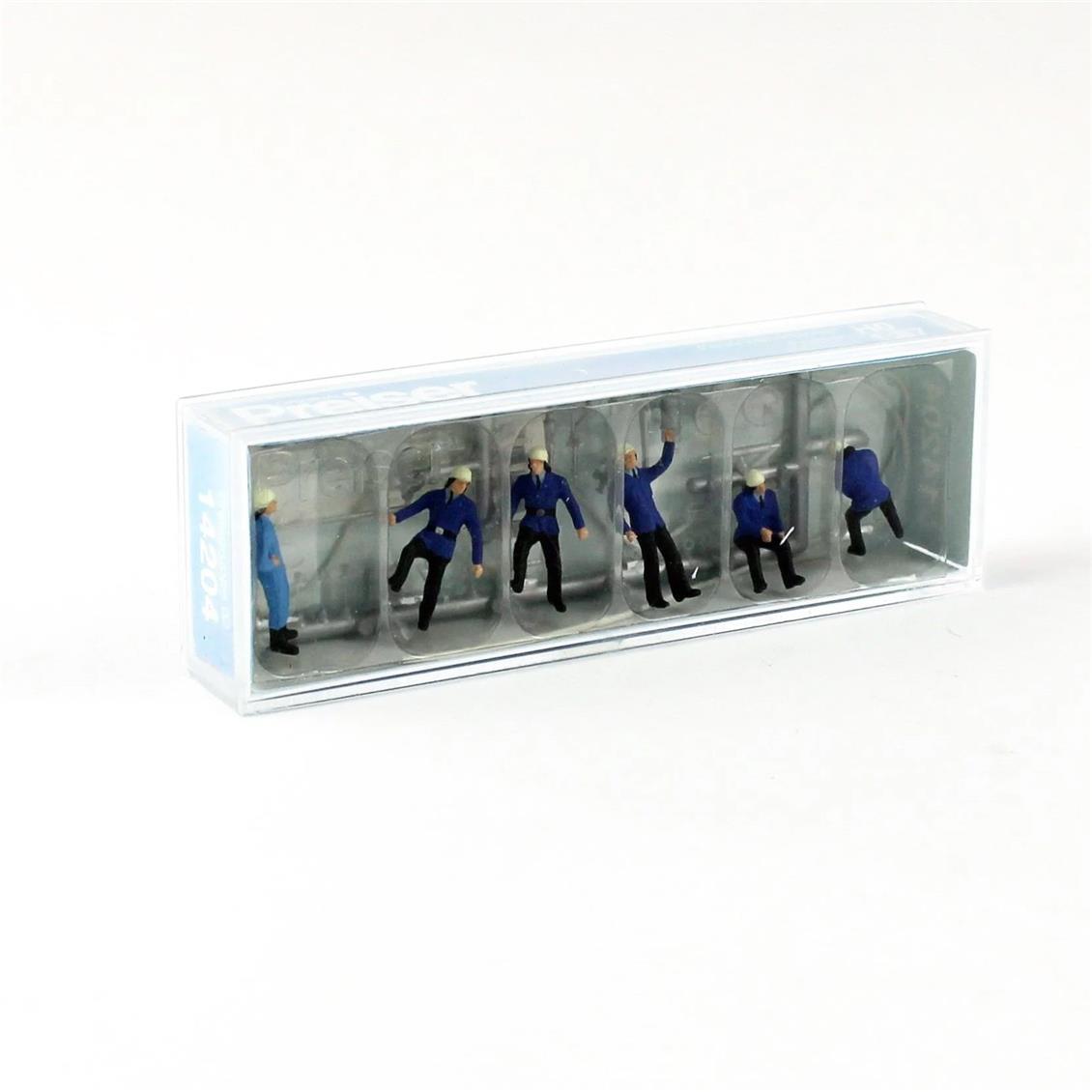 Preiser 14204 1/87 Ölçek Hortum Açan İtfaiyeci Figürleri