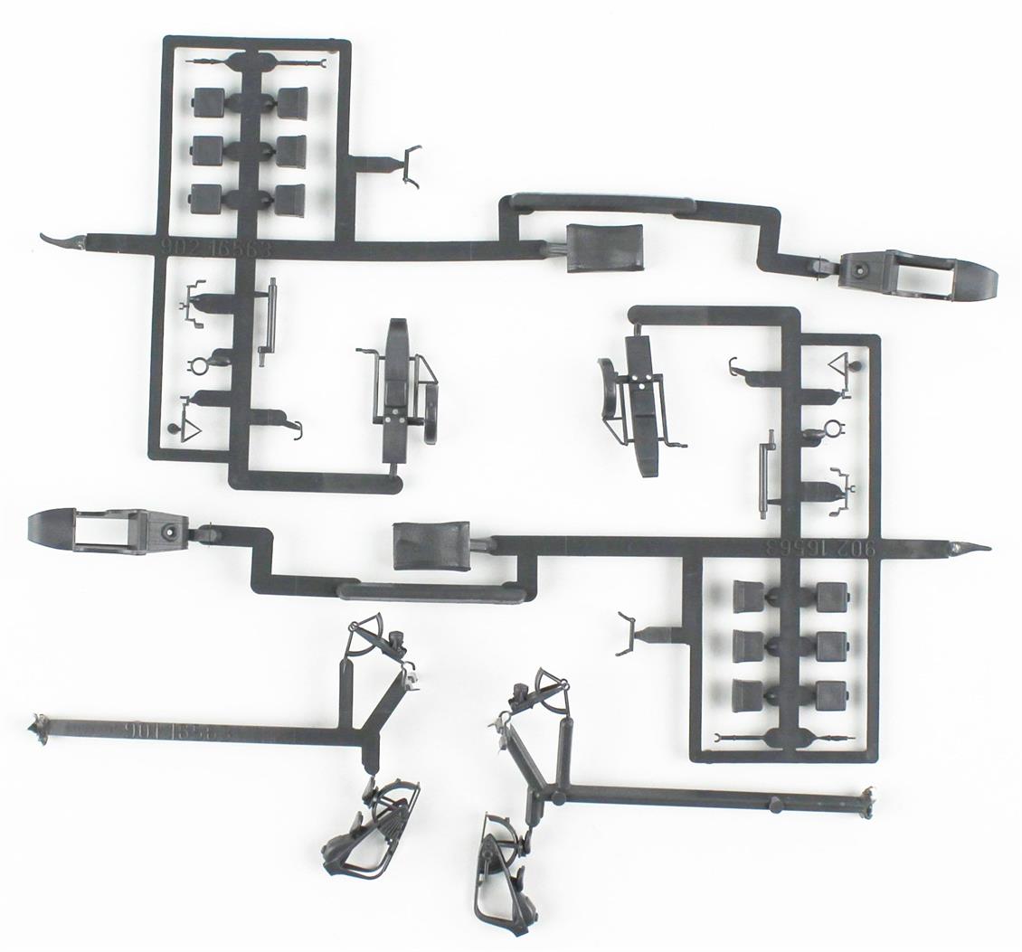 Preiser 16571 1/87 Ölçek Motorsikletli Asker Figürleri