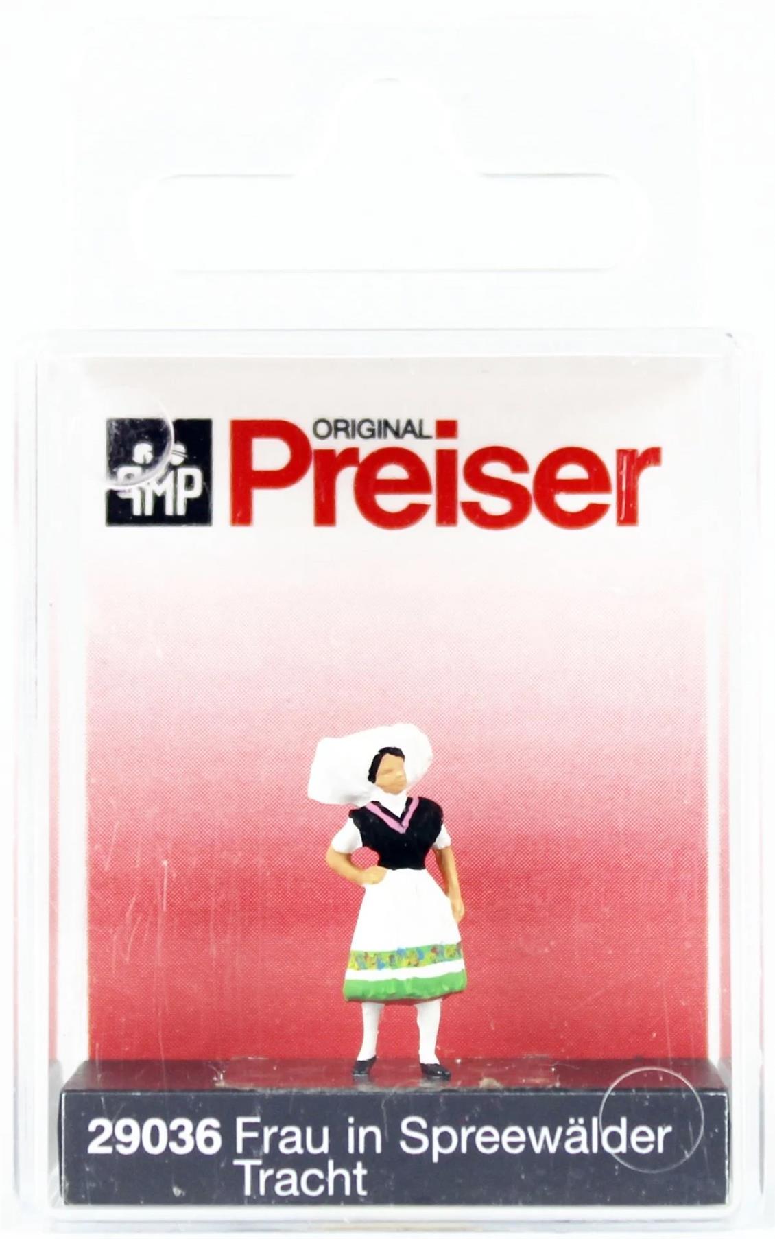 Preiser 29036 1/87 Ölçek Panayır Kostümlü Kadın Figürü