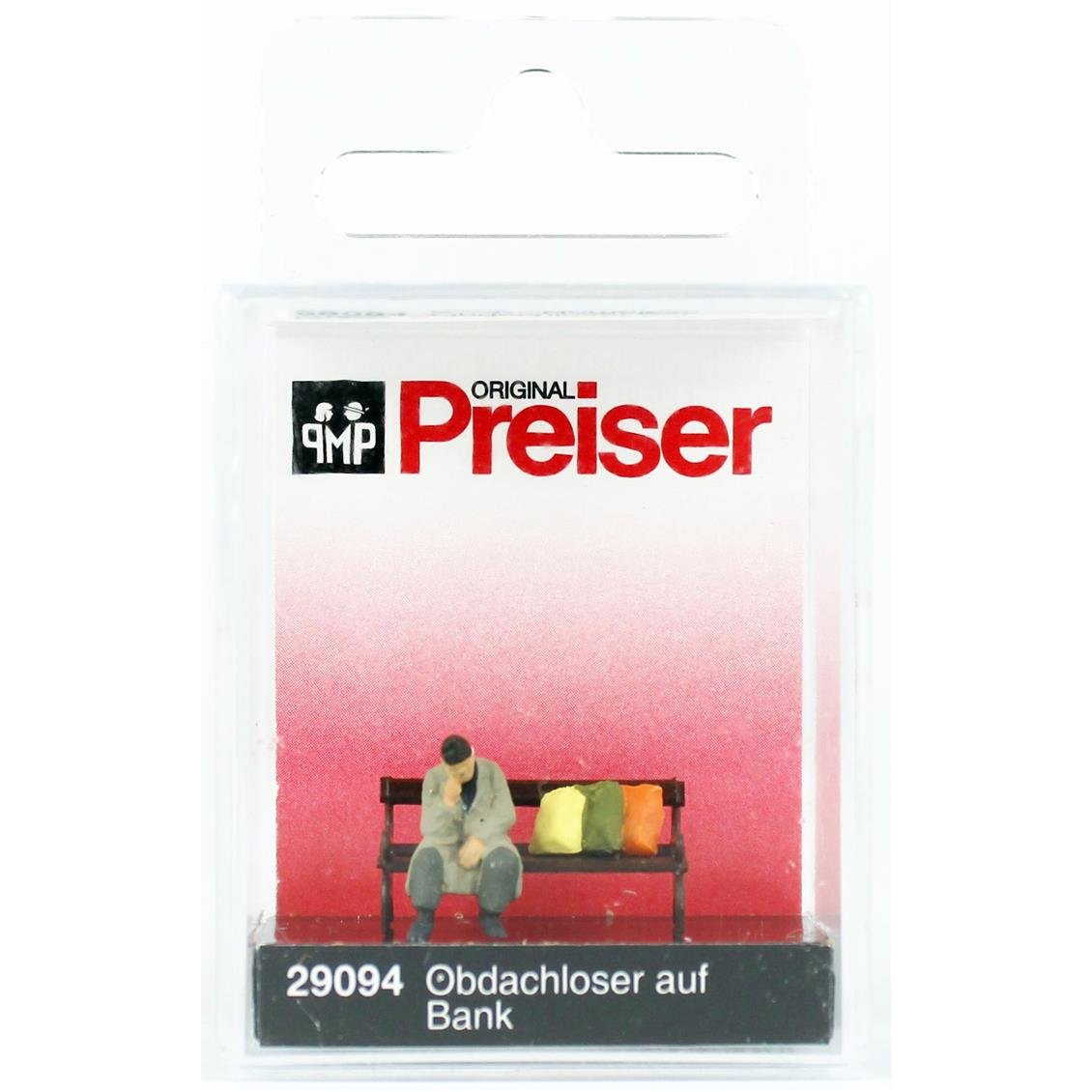 Preiser 29094 1/87 Ölçek, Palyaço, Boyanmış Plastik Figürü