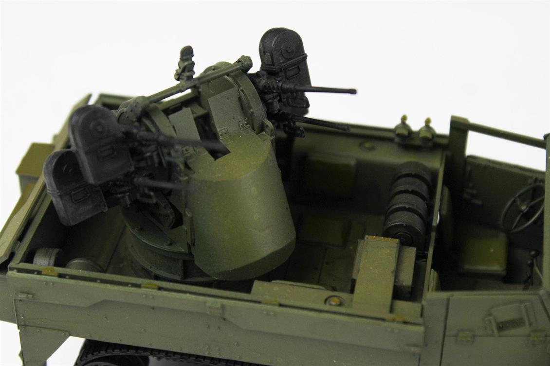 QD274 1/35 M16 Halftrack, Dragon, Sergilemeye Hazır Plastik Tank Maketi