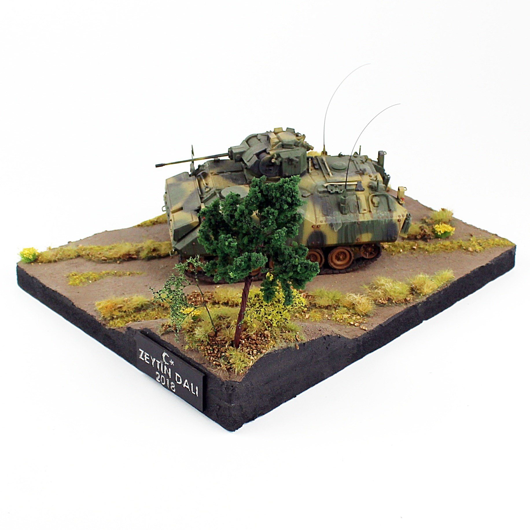 QD289 1/35 Ölçek,  ZMA (Zeytin Dalı Operasyonu)  Dioramalı Sergilemeye Hazır Plastik  Model