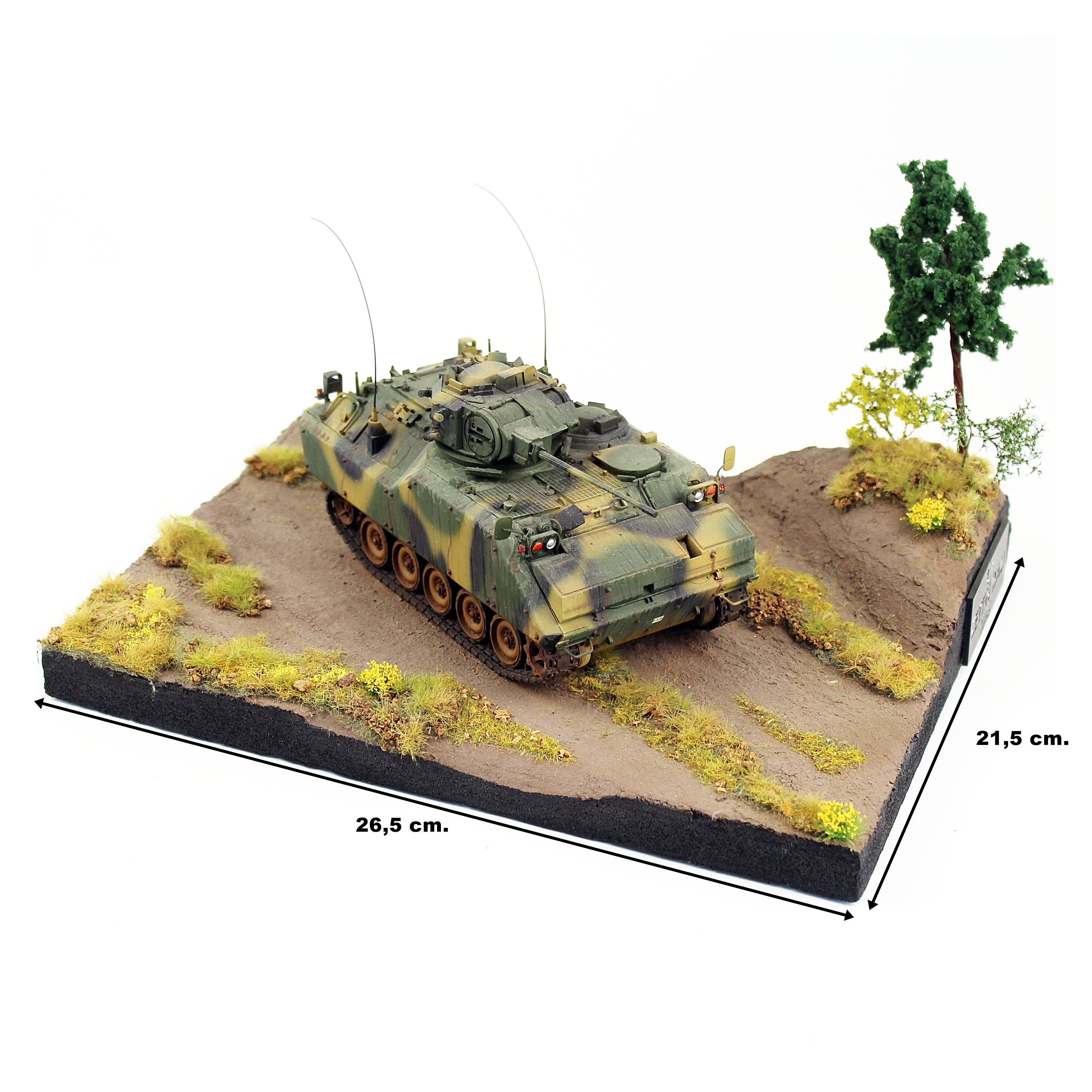 QD289 1/35 Ölçek,  ZMA (Zeytin Dalı Operasyonu)  Dioramalı Sergilemeye Hazır Plastik  Model
