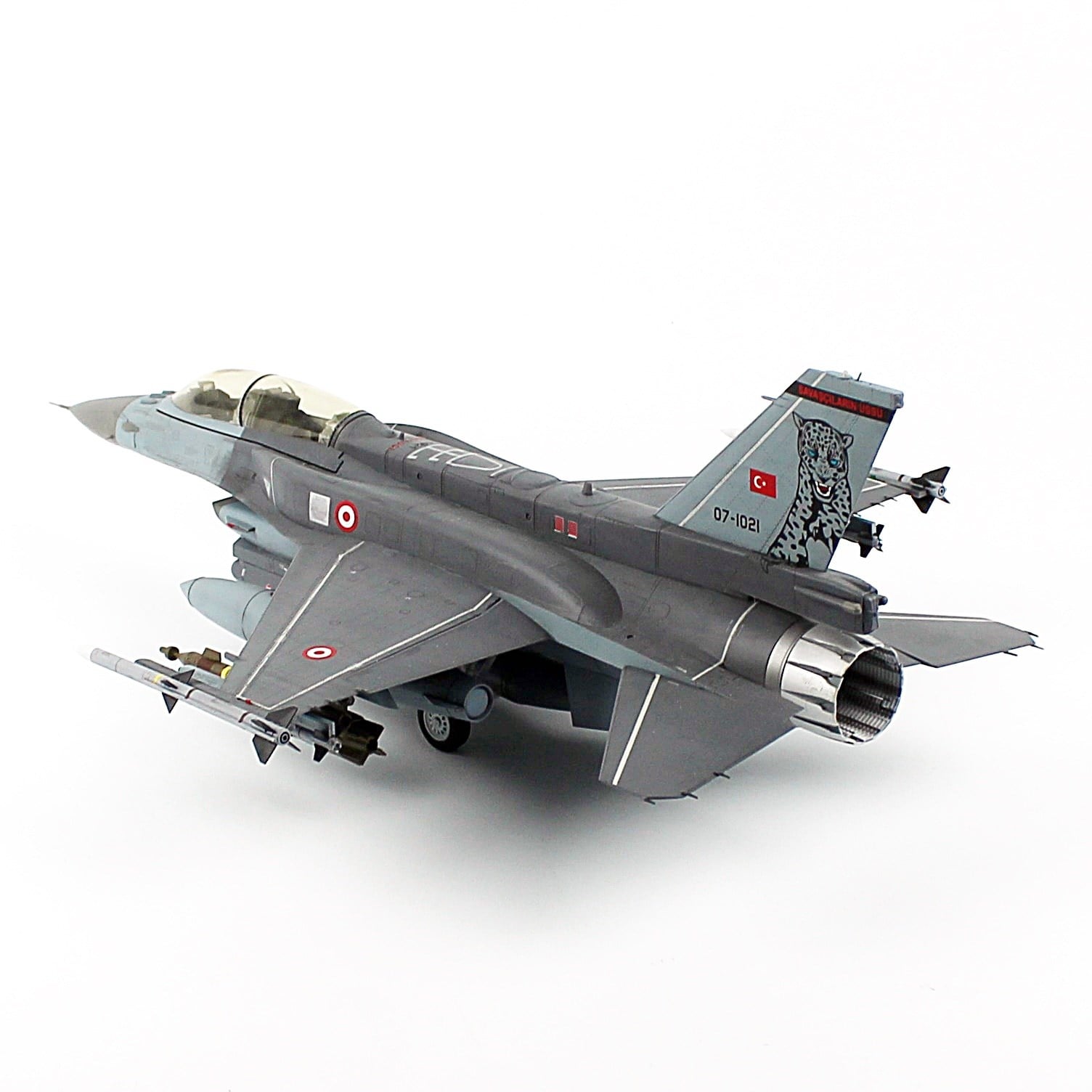 QD605 1/32 Ölçek, F-16D Savaşan Şahin, Pars 181. Filo, Sergilemeye Hazır Plastik Uçak Modeli