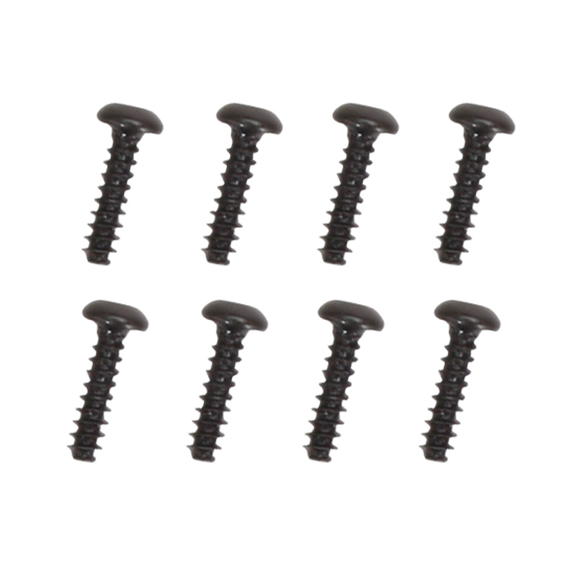 Remo F5271 1/16 Ölçek Modeller için M2.6 x 10 mm  Yıldız Başlı Cıvata Seti 8 Adet, Model Araç Yedek Parçası