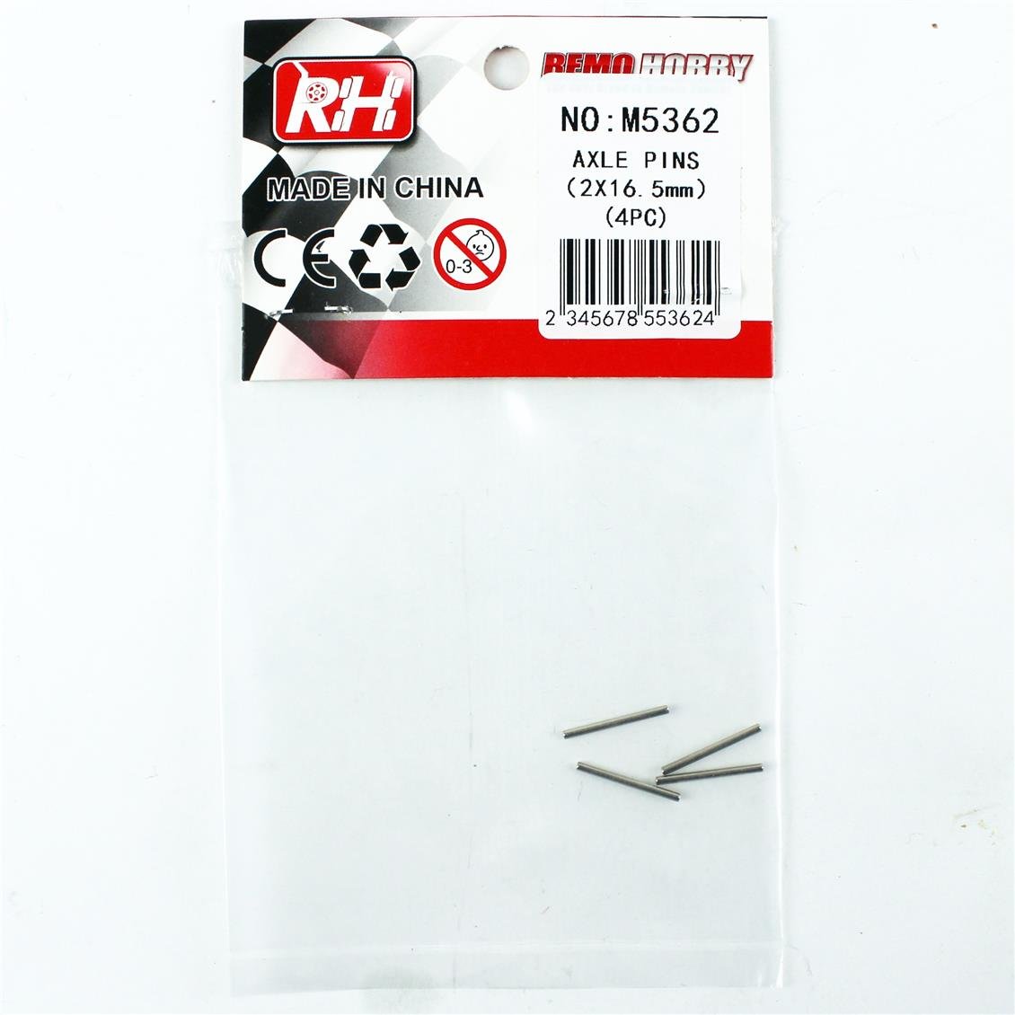 Remo M5362 axle pins?2*16.5mm?, Model Araç Yedek Parçası