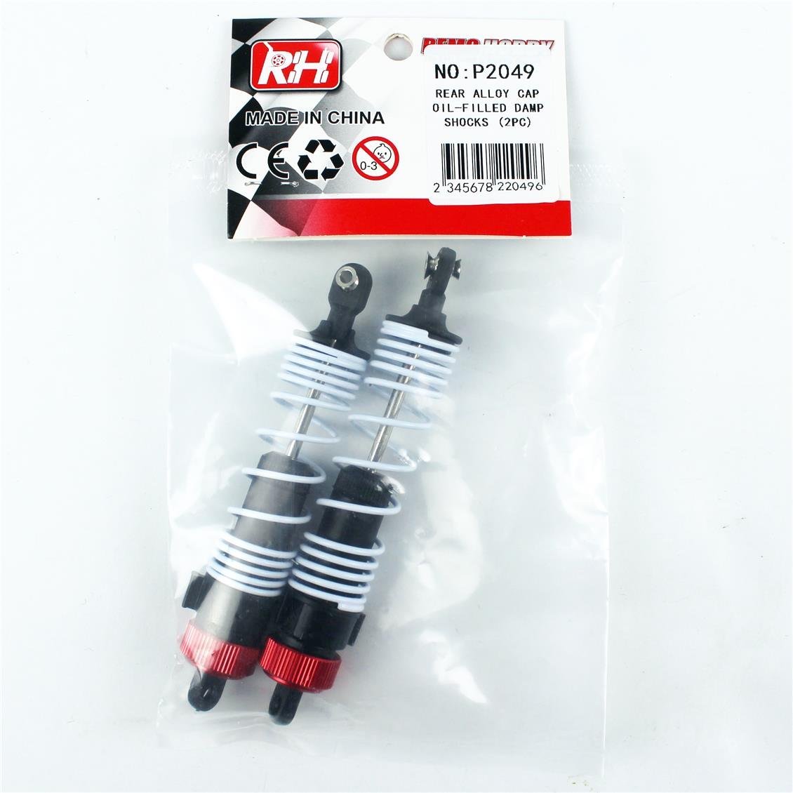Remo P2049 rear alloy cap oil-filled damp shocks , Model Araç Yedek Parçası
