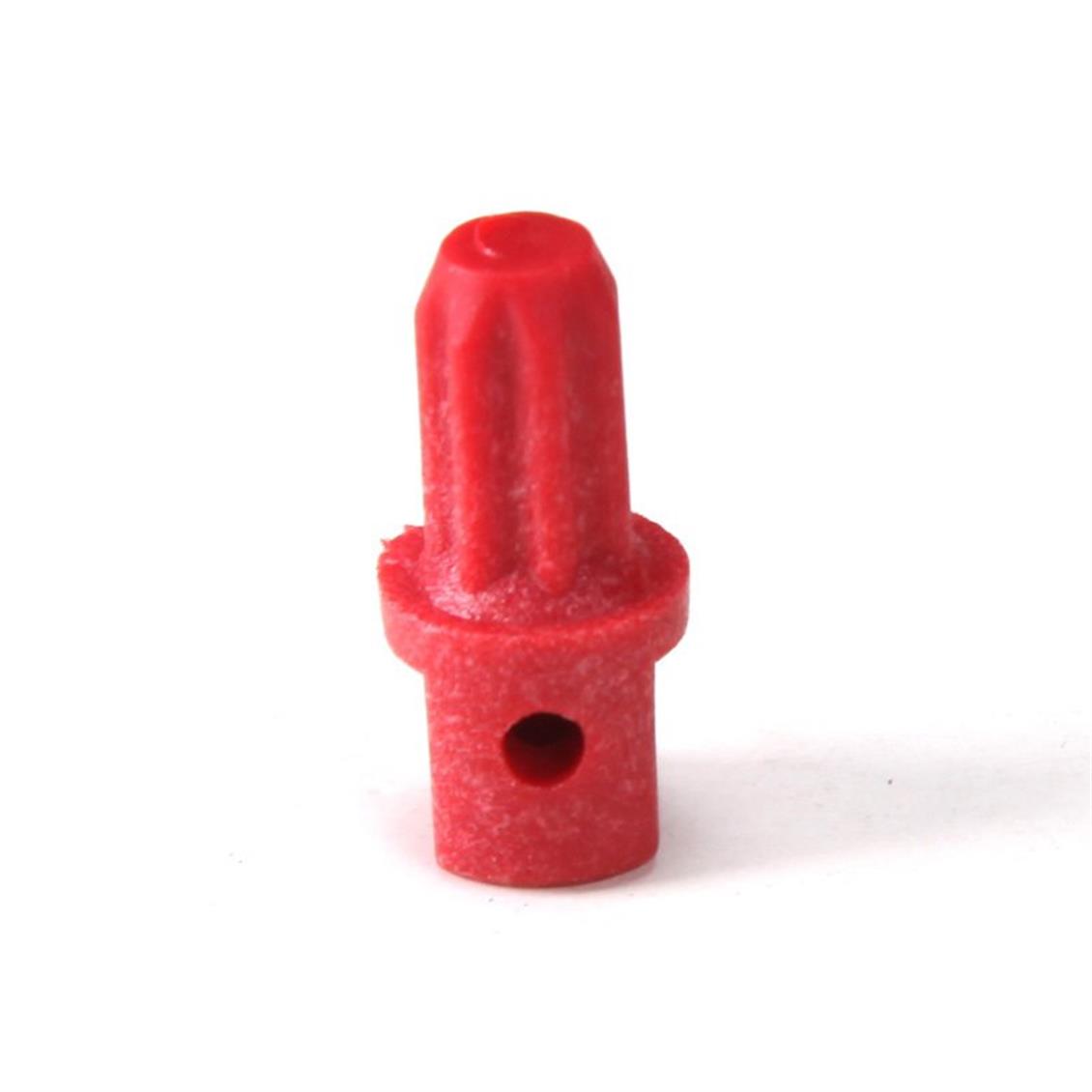 Remo RP2037 Kırmızı Renk Modifiye Kompozit  Arka Orta Hareket Hubı, Model Araç Yedek Parçası