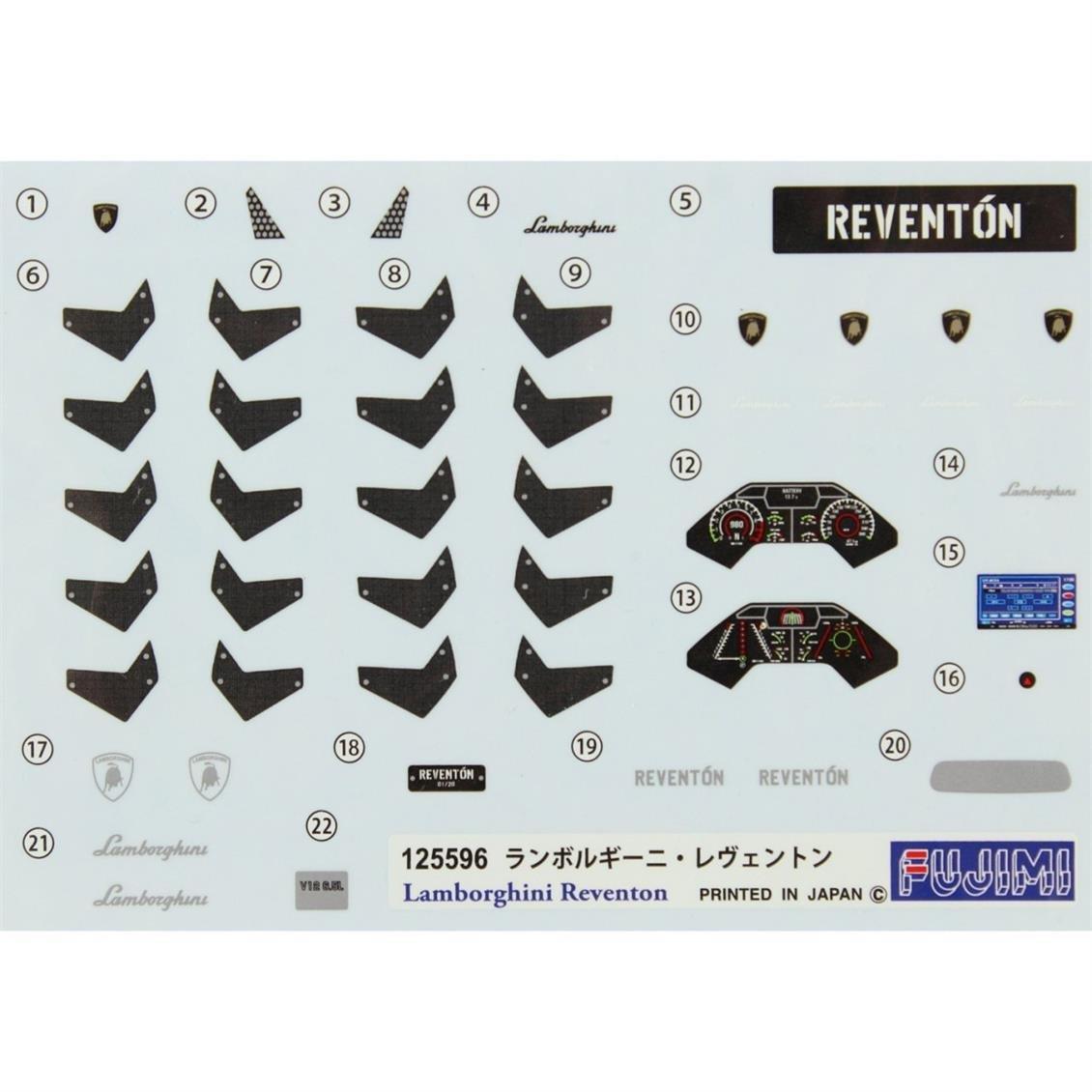 RS-40 1/24 LAMBORGHİNİ REVENTON