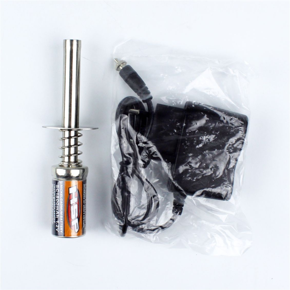 SC1800 mAh 1.2Volt Ni-Cd Buji Isıtıcı ve 220 Volt Şarj Aleti Seti