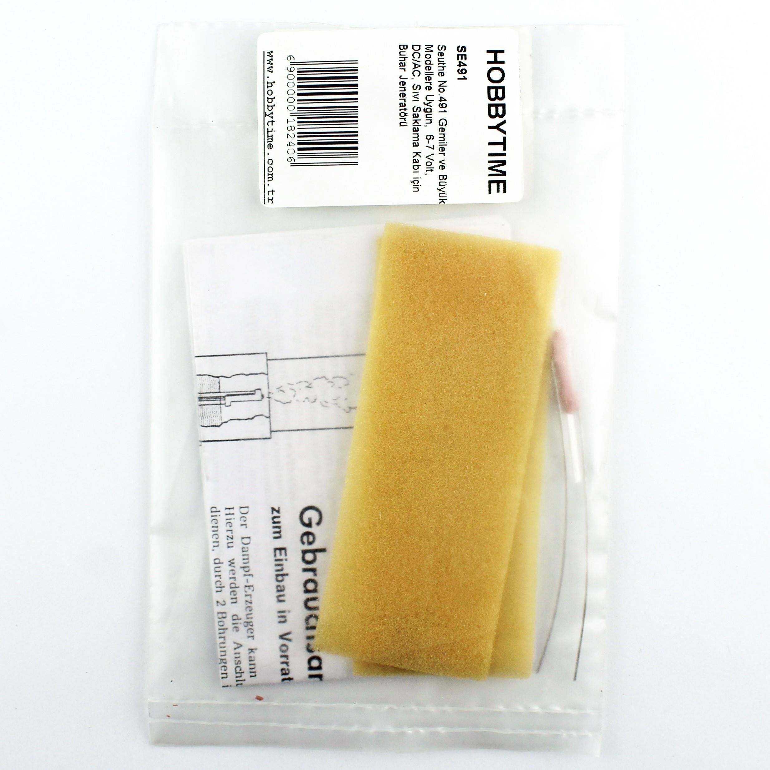 Seuthe No.491 Gemiler ve Büyük Modellere Uygun,  6-7 Volt, DC/AC, Sıvı Saklama Kabı için Buhar Jeneratörü