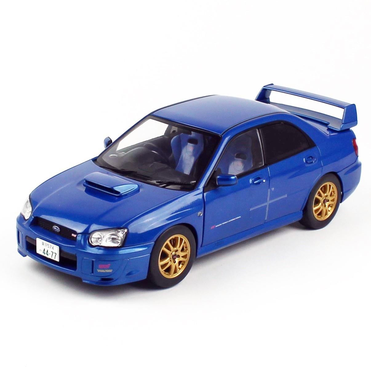SOLİDO 1/18 Ölçek Subaru İmprezza WRX STI 2003,Sergilemeye Hazır Model Araba