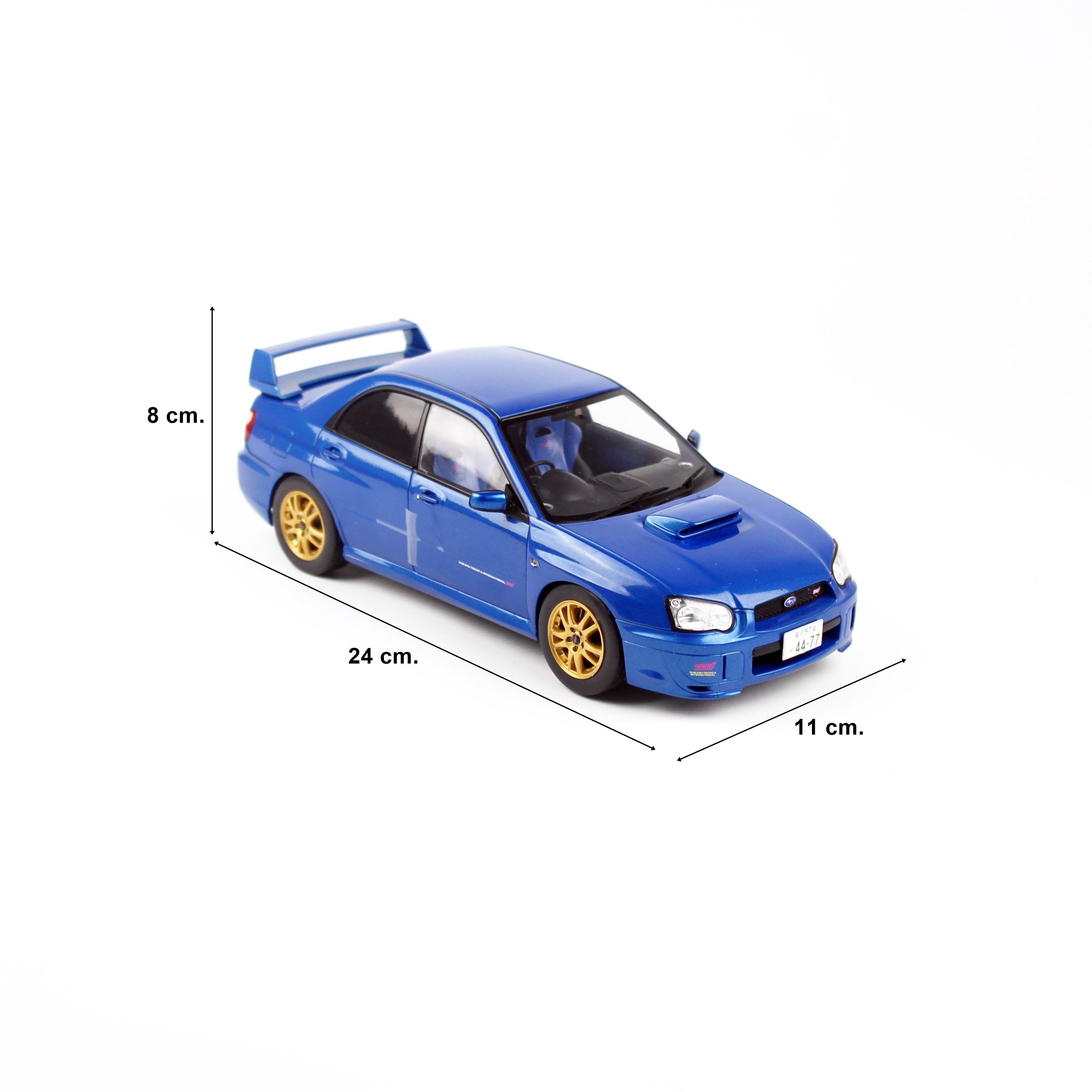 SOLİDO 1/18 Ölçek Subaru İmprezza WRX STI 2003,Sergilemeye Hazır Model Araba