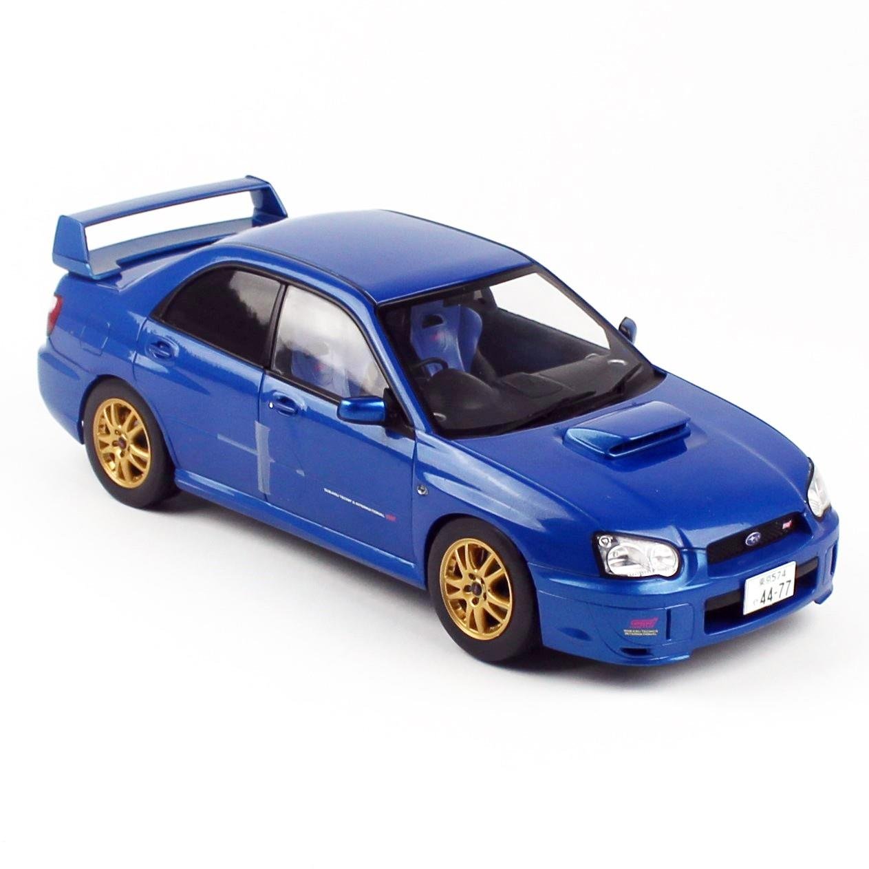 SOLİDO 1/18 Ölçek Subaru İmprezza WRX STI 2003,Sergilemeye Hazır Model Araba