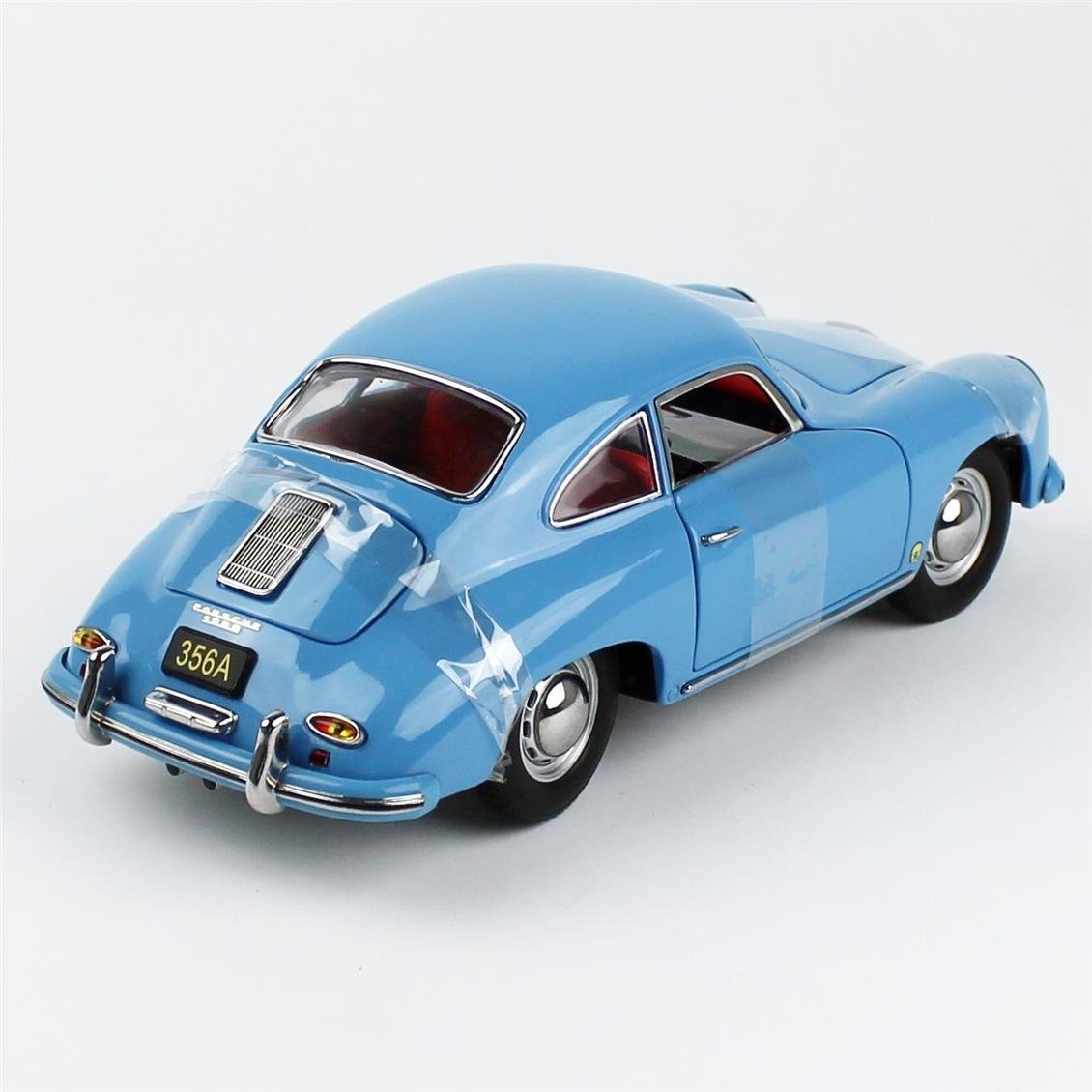 Sunstar 1342 1/18 Ölçek, 1957 Porsche 356A 1500 GS Carrera GT, Parlak Mavi, Sergilemeye Hazır Metal Araba Modeli