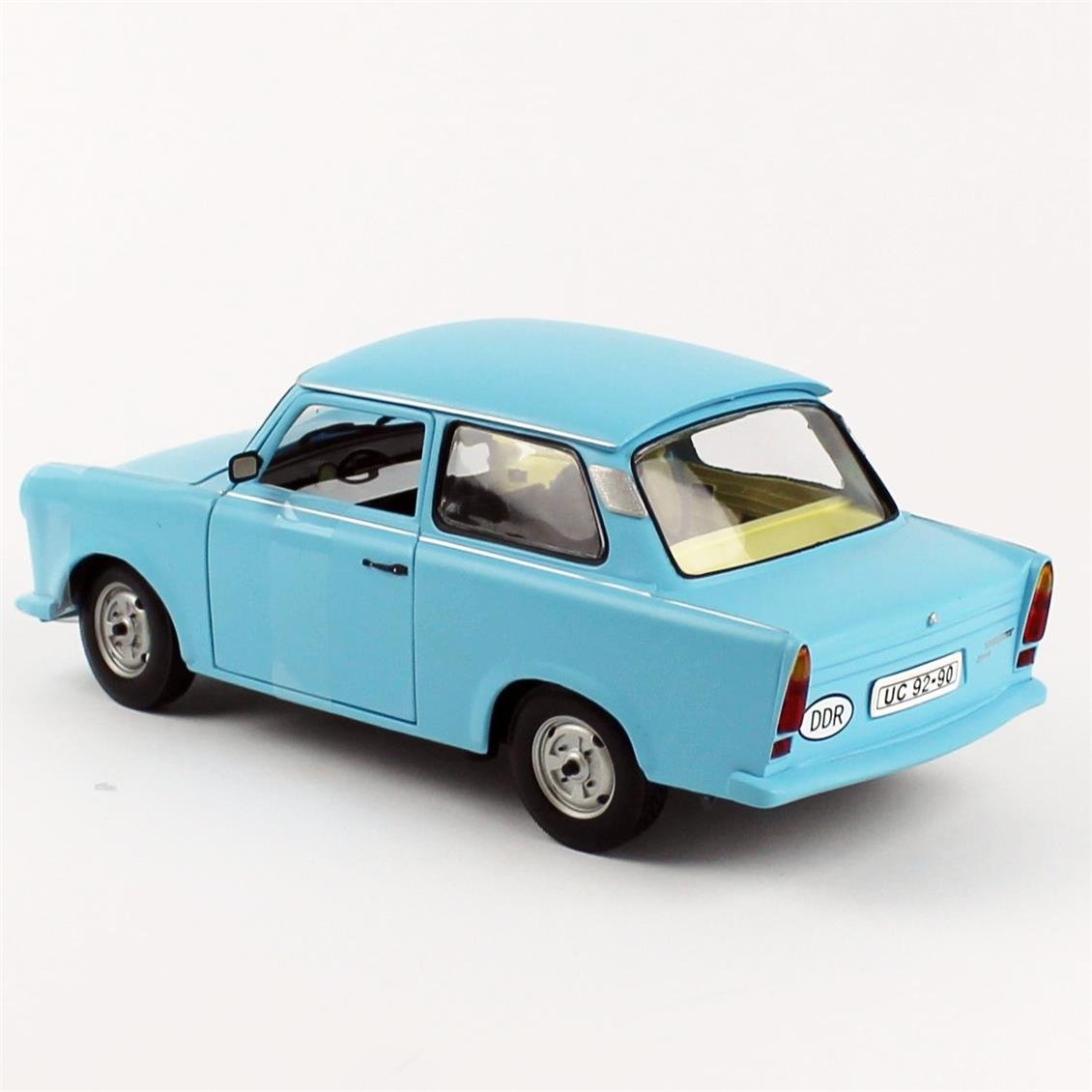 Sunstar 4290 1/18 Ölçek, Trabant 601, Mavi, Sergilemeye Hazır Metal Araba Modeli