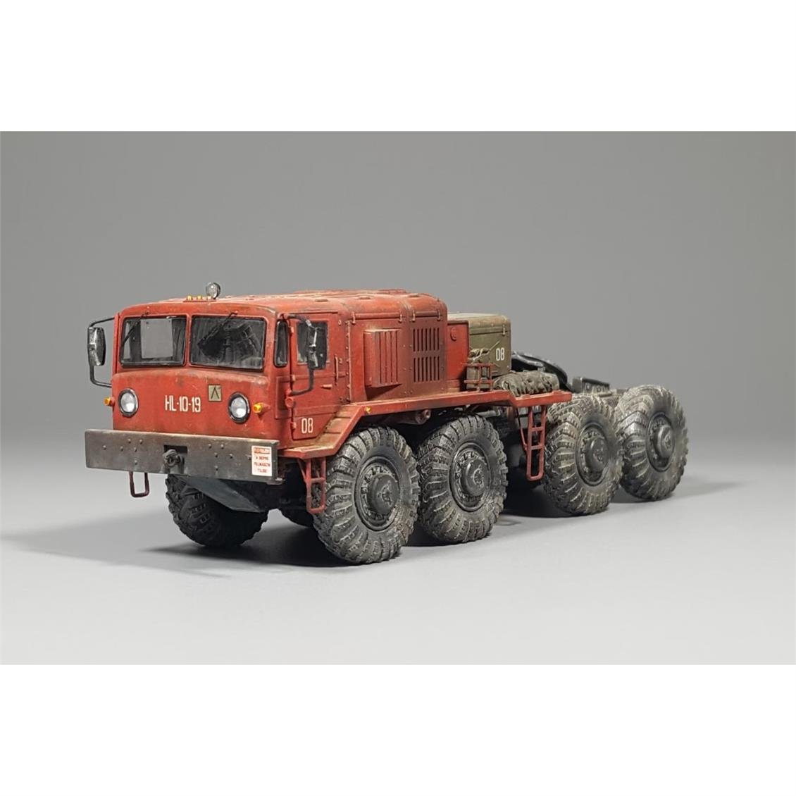 Takom 5003 1/72 Ölçek, Rus Ordusu KZKT-537L ve MAZ-537 Çekici Seti, Plastik Model Kiti