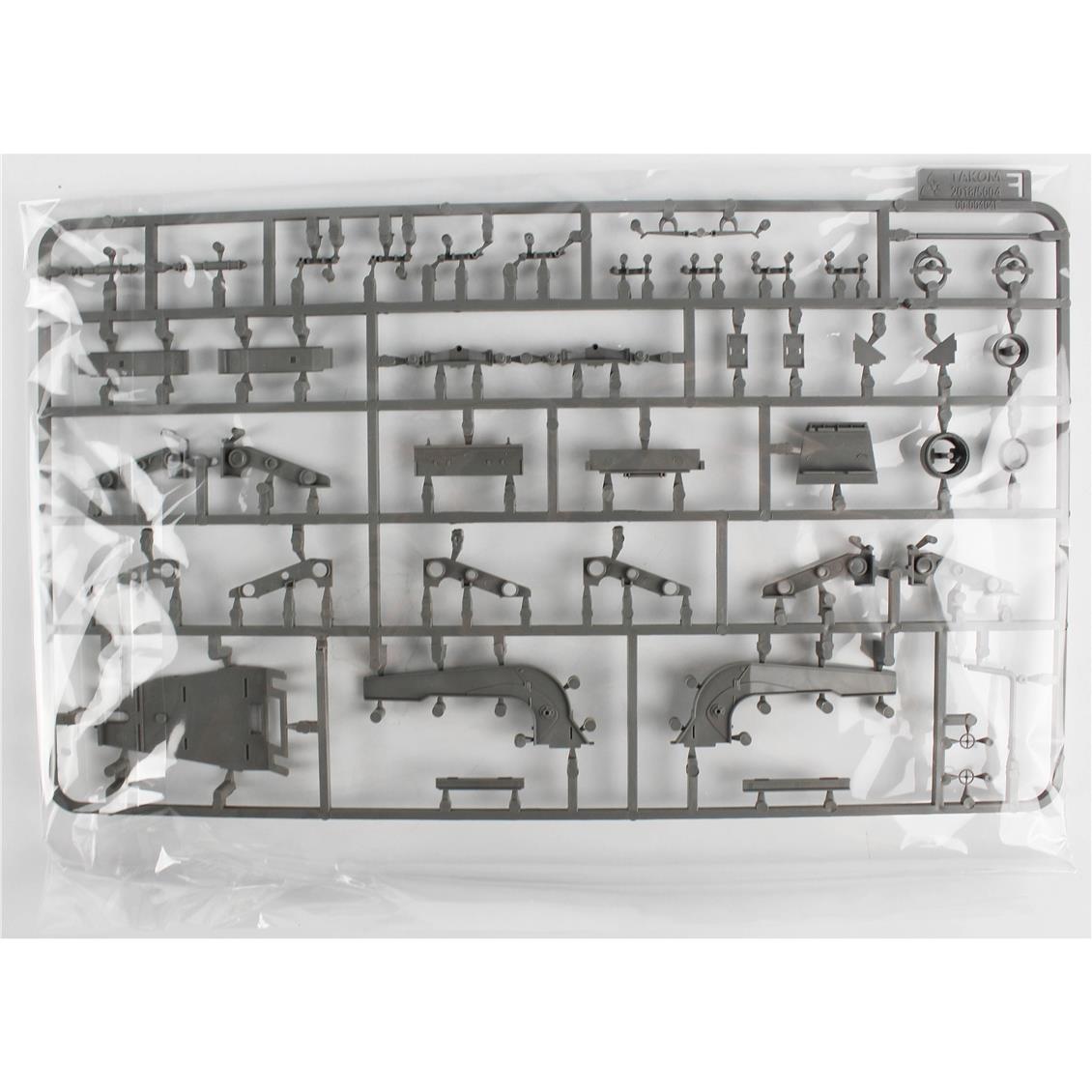 Takom 5004 1/72 Ölçek, MAZ-537G Çekici ve CHMZAP-5247G Römorku, Plastik Model Kiti