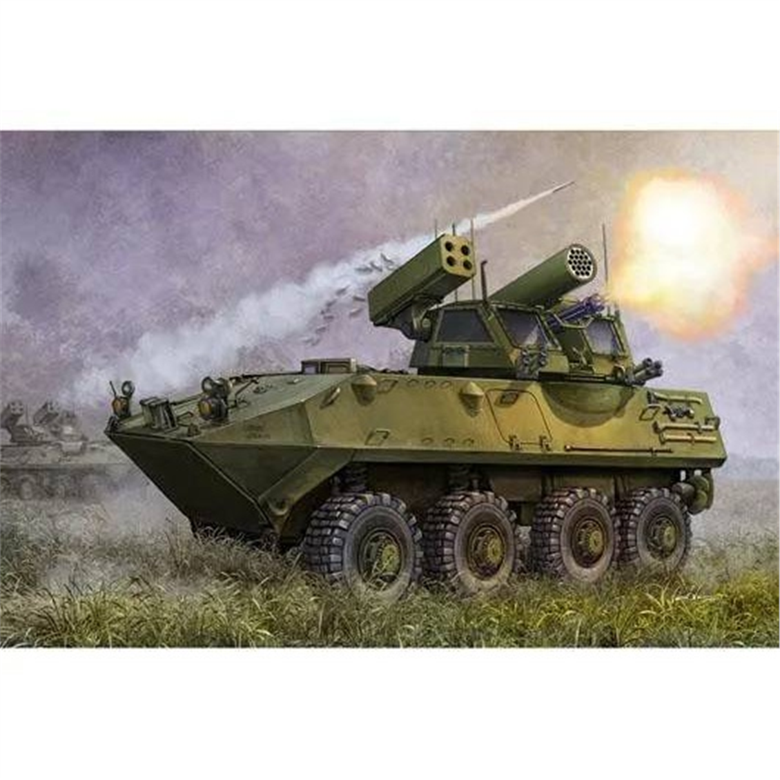 Trumpeter 00393 1/35 Ölçek, LAV-AD Hafif Zırhlı Hava Savunma Aracı, Plastik Model Kiti