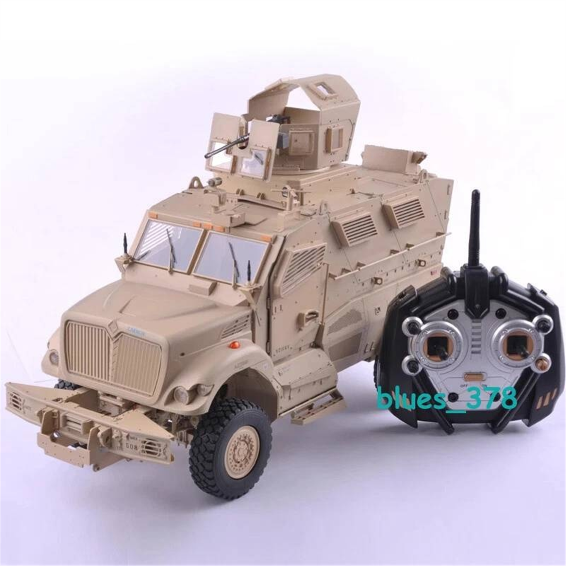 Trumpeter 00815 1/16 Ölçek, 2.4 Ghz 4 Kanal RC Model, US MAXXPRO MRAP, Zırhlı Muharebe Aracı, Uzaktan Kumandalı Model Araç