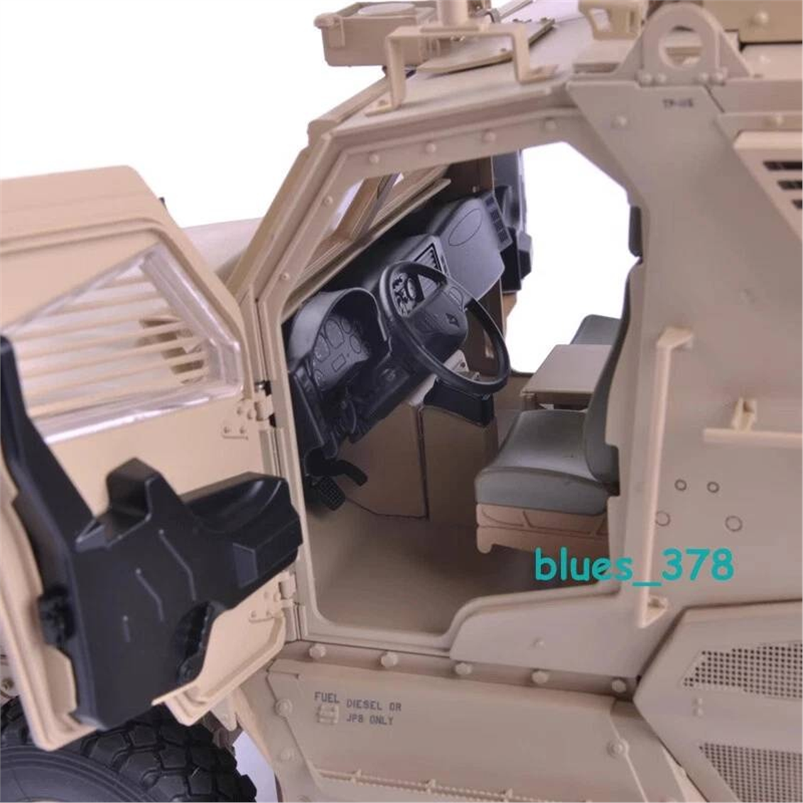 Trumpeter 00815 1/16 Ölçek, 2.4 Ghz 4 Kanal RC Model, US MAXXPRO MRAP, Zırhlı Muharebe Aracı, Uzaktan Kumandalı Model Araç