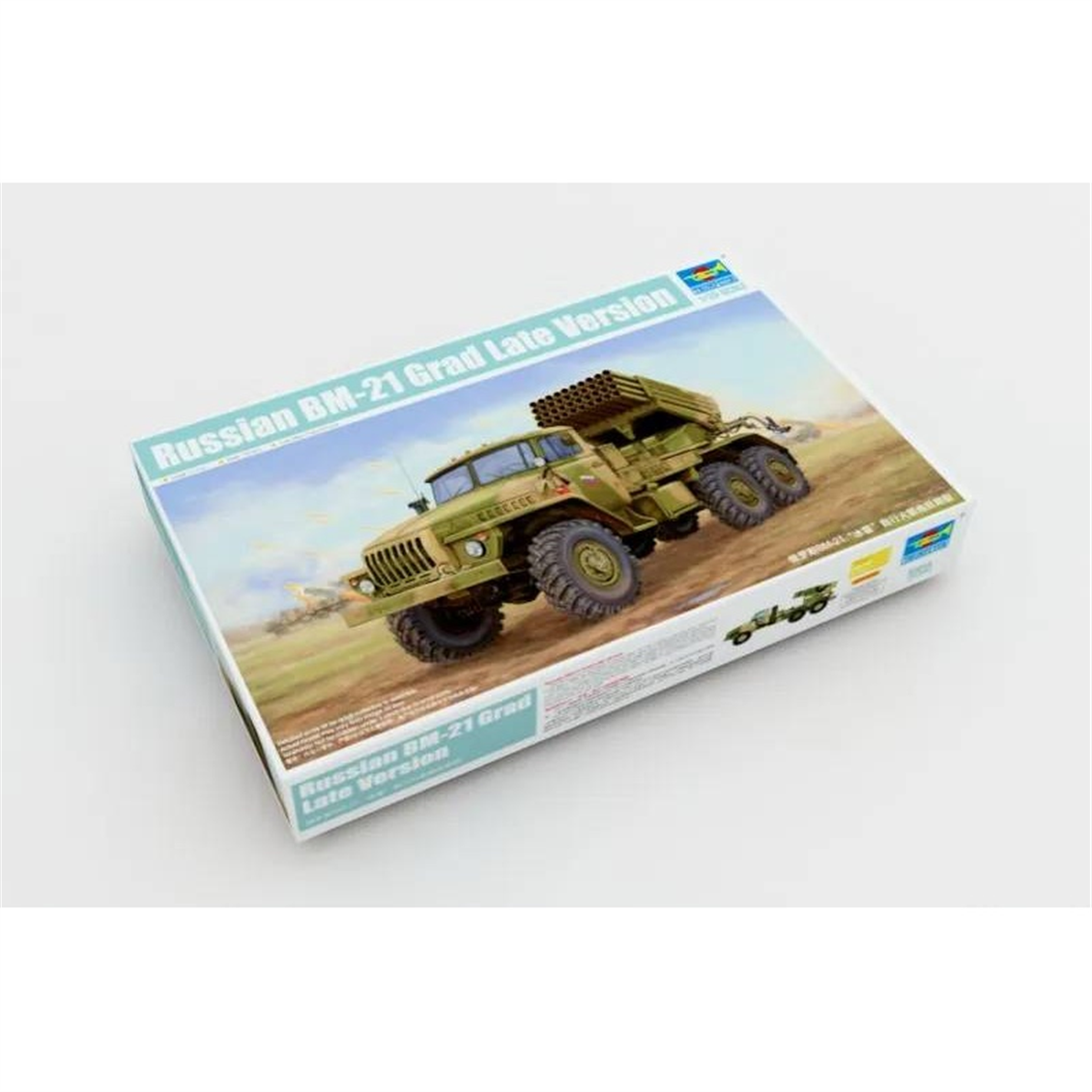 Trumpeter 01014 1/35 Ölçek, Russian BM-21 HAIL MRL, Çok Namlulu Roketatar Plastik Model Kiti