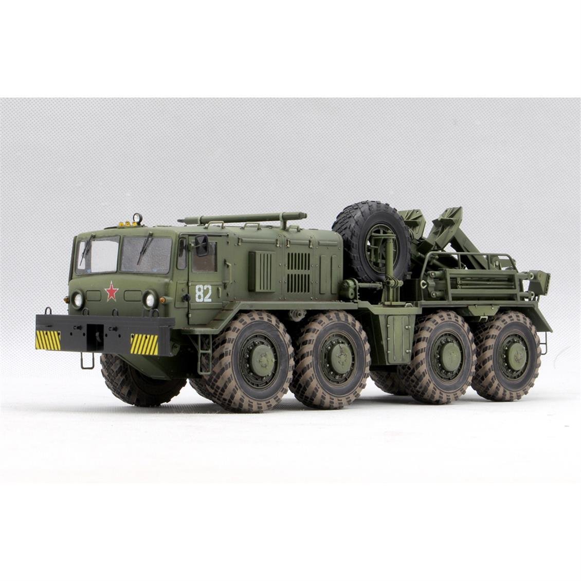 Trumpeter 01079 1/35 Ölçek KET-T Kurtarma Aracı ve MAZ-537 Ağır Kamyonu, Plastik Model Kiti