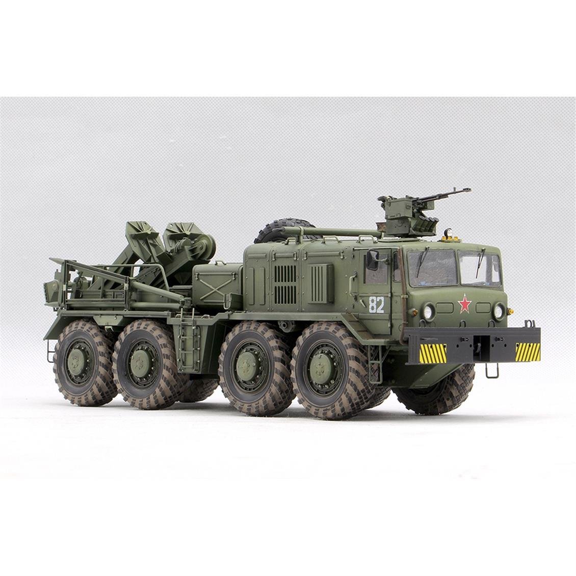 Trumpeter 01079 1/35 Ölçek KET-T Kurtarma Aracı ve MAZ-537 Ağır Kamyonu, Plastik Model Kiti