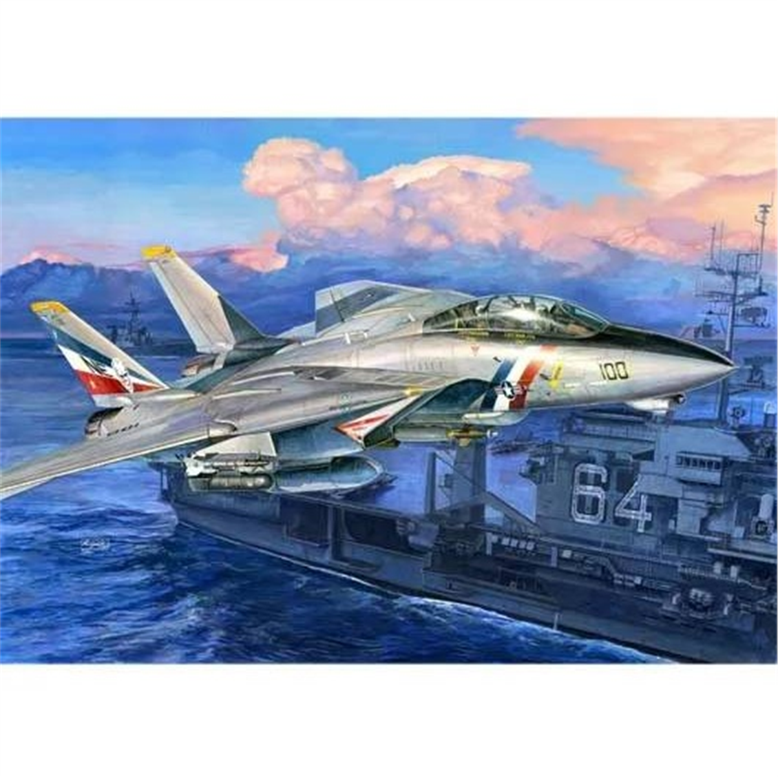 Trumpeter 03203 1/32 Ölçek, F-14D Super Tomcat, Savaş Uçağı Plastik Model Kiti