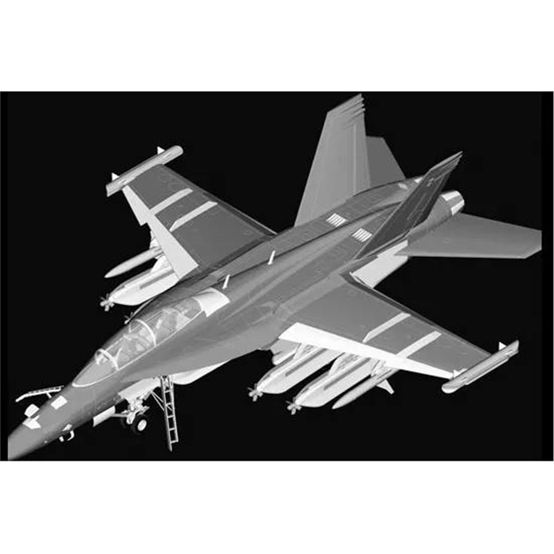 Trumpeter 03206 1/32 Ölçek, EA-18G Growler, Savaş Uçağı Plastik Model Kiti